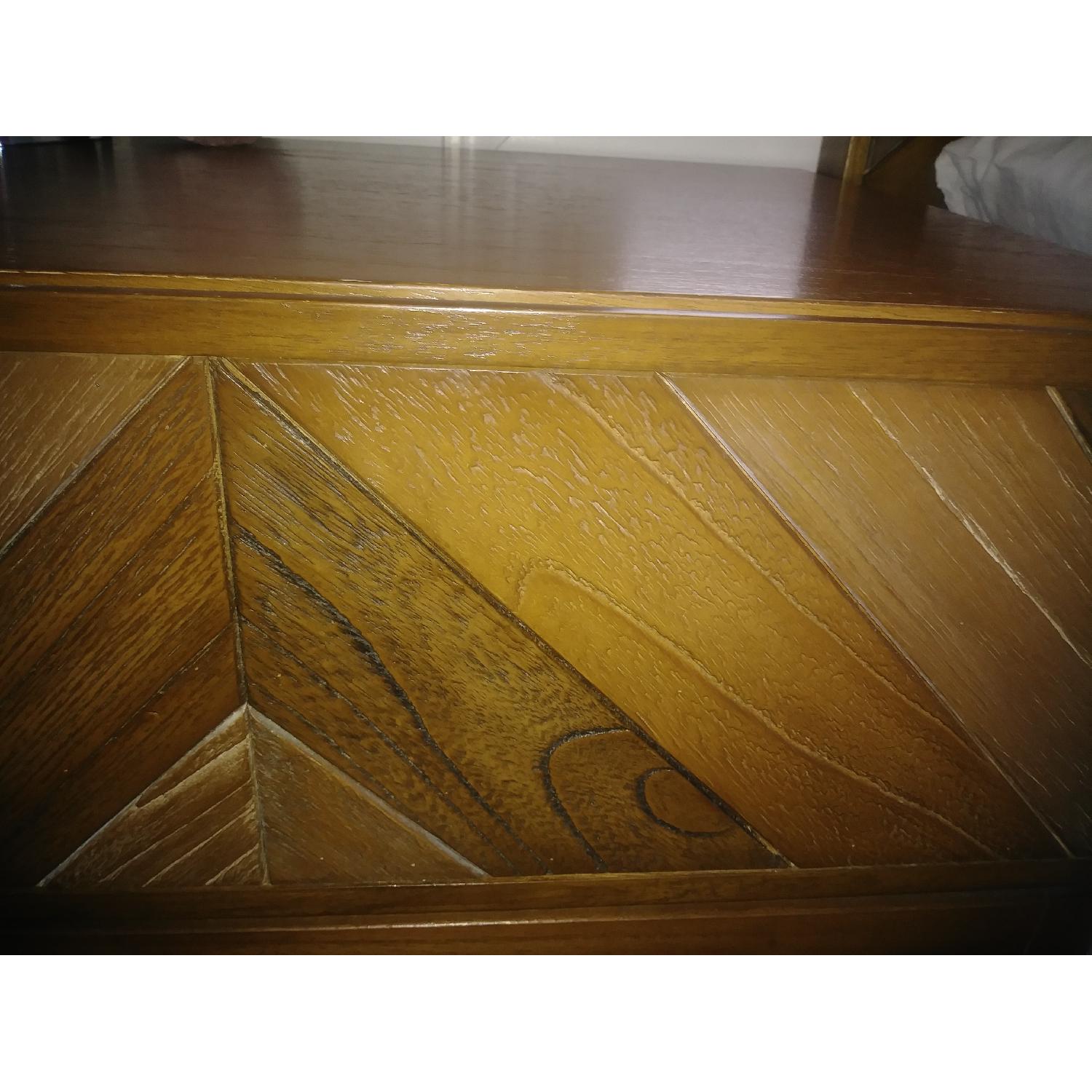 Crate & Barrel Chevron Nightstands - image-2