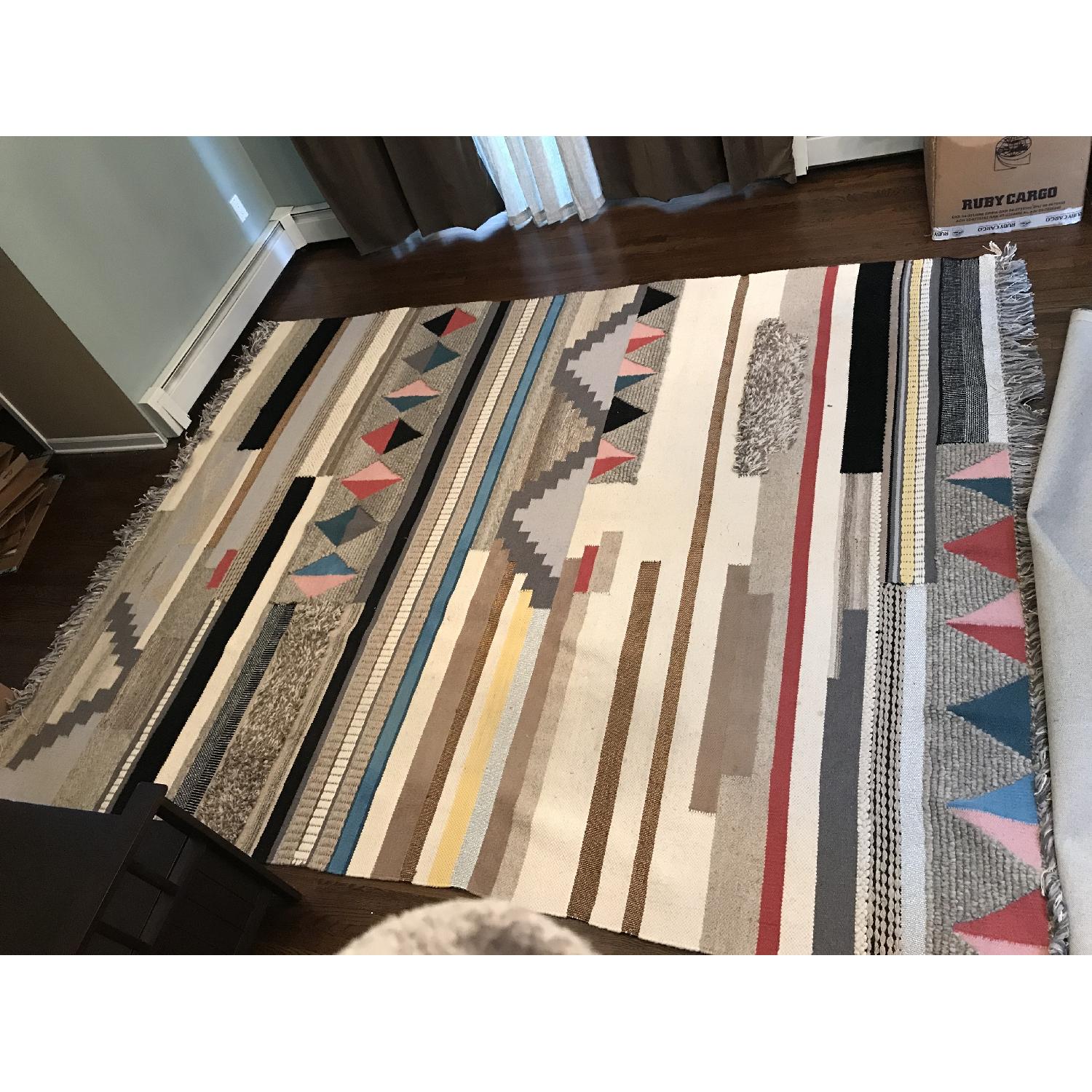 West Elm Boho Textured Wool Rug - image-2