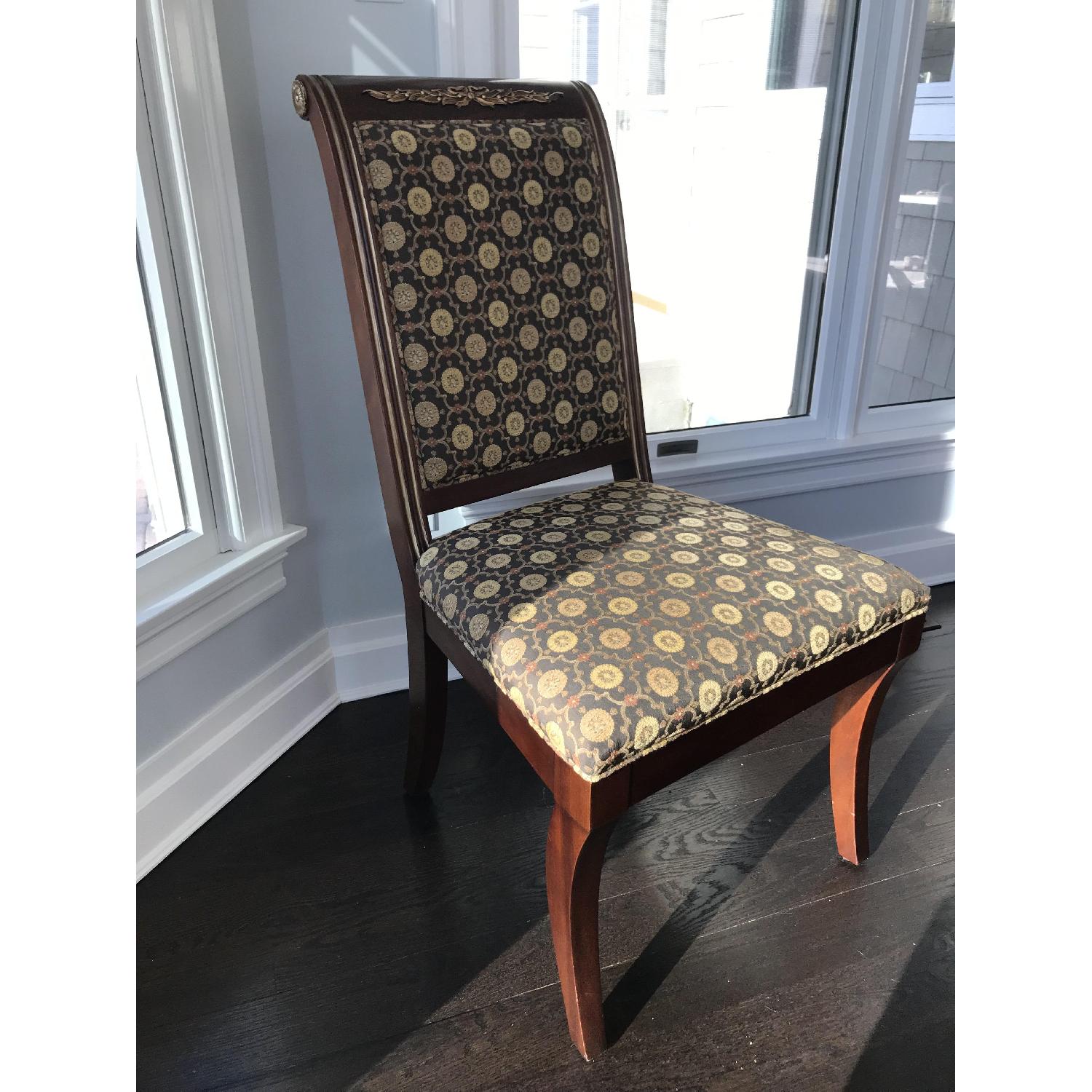 Custom Made Expandable Dining Table w/ 8 Chairs - image-1