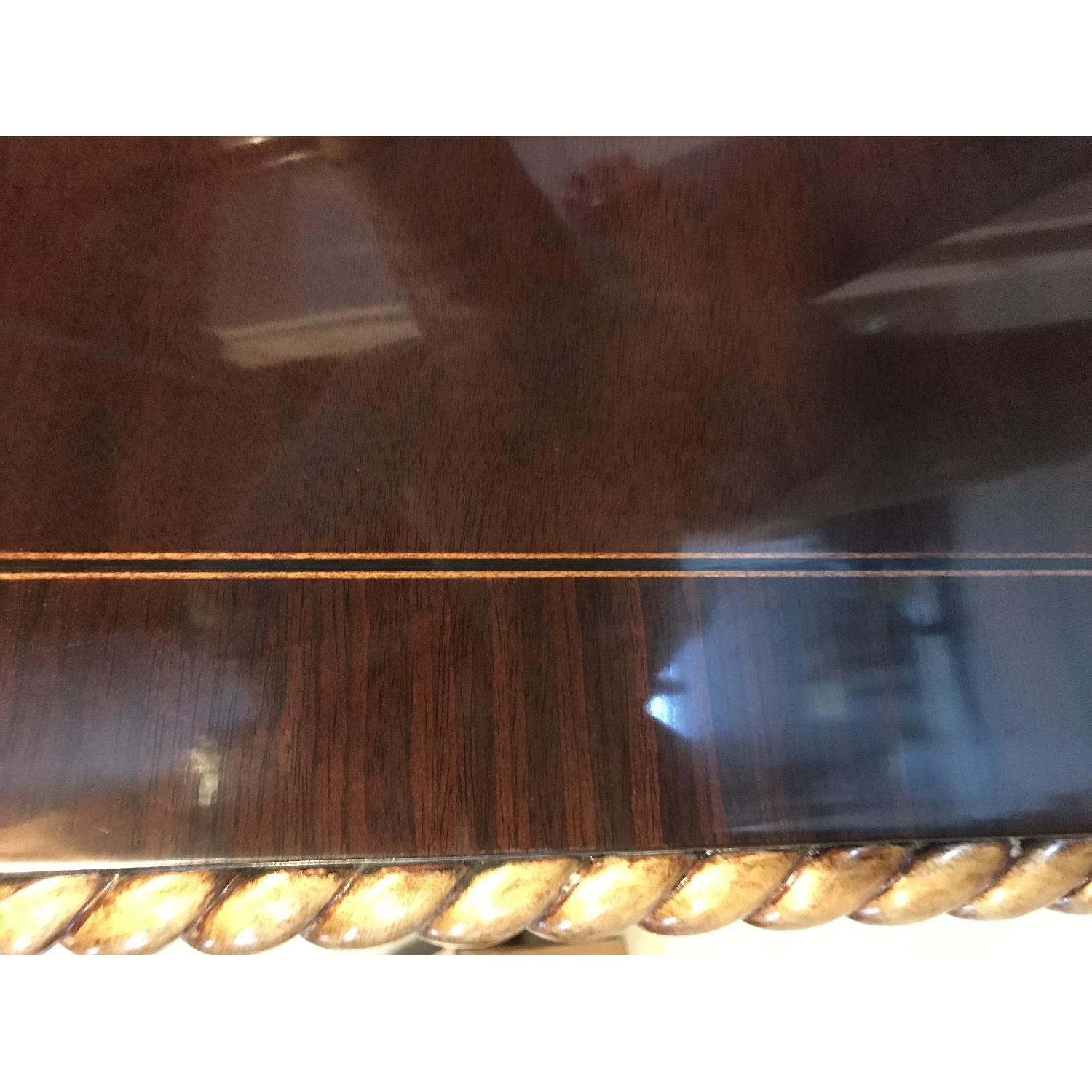 Custom Made Expandable Dining Table w/ 8 Chairs - image-5