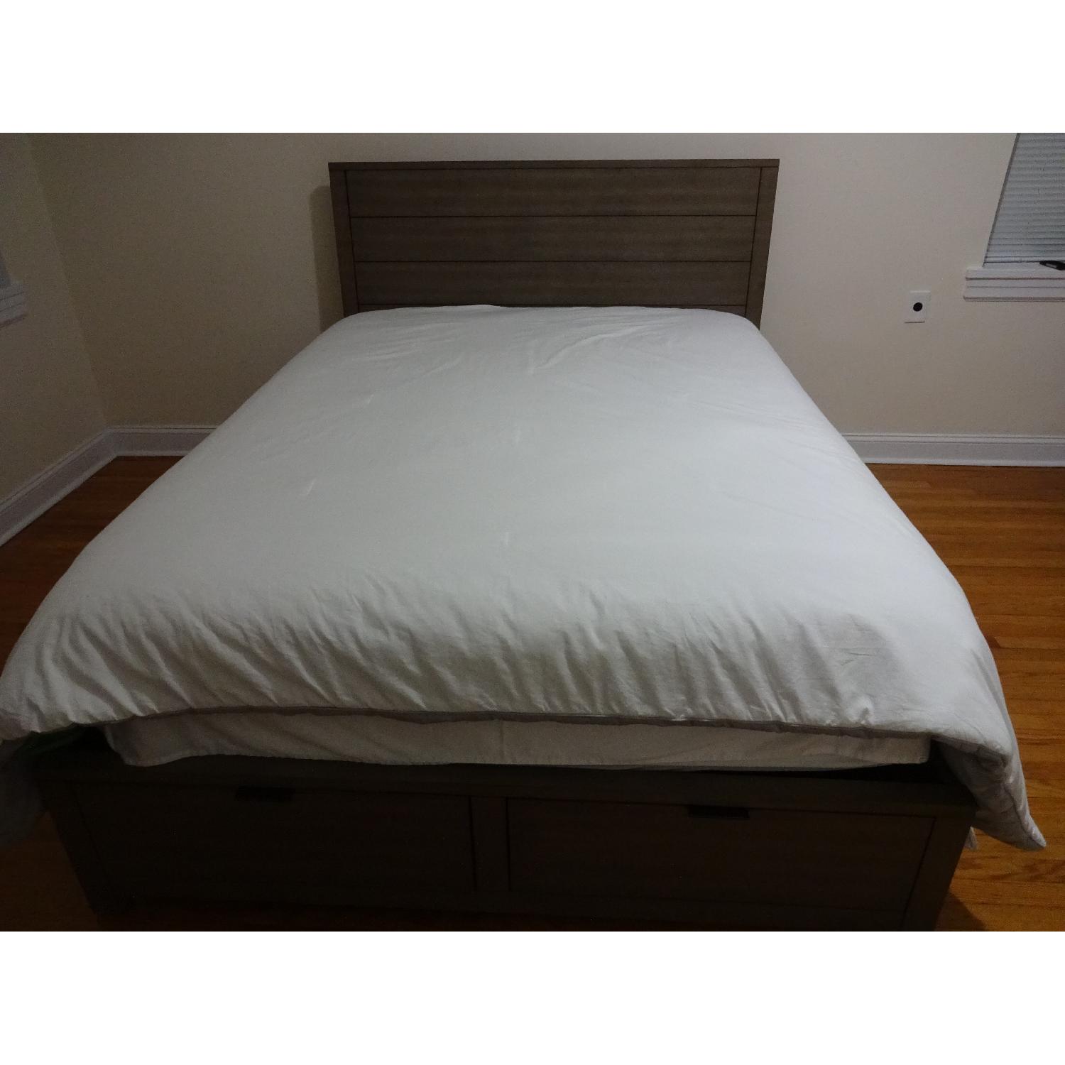 Macy's Tribeca Grey Storage Queen Platform Bed - image-2