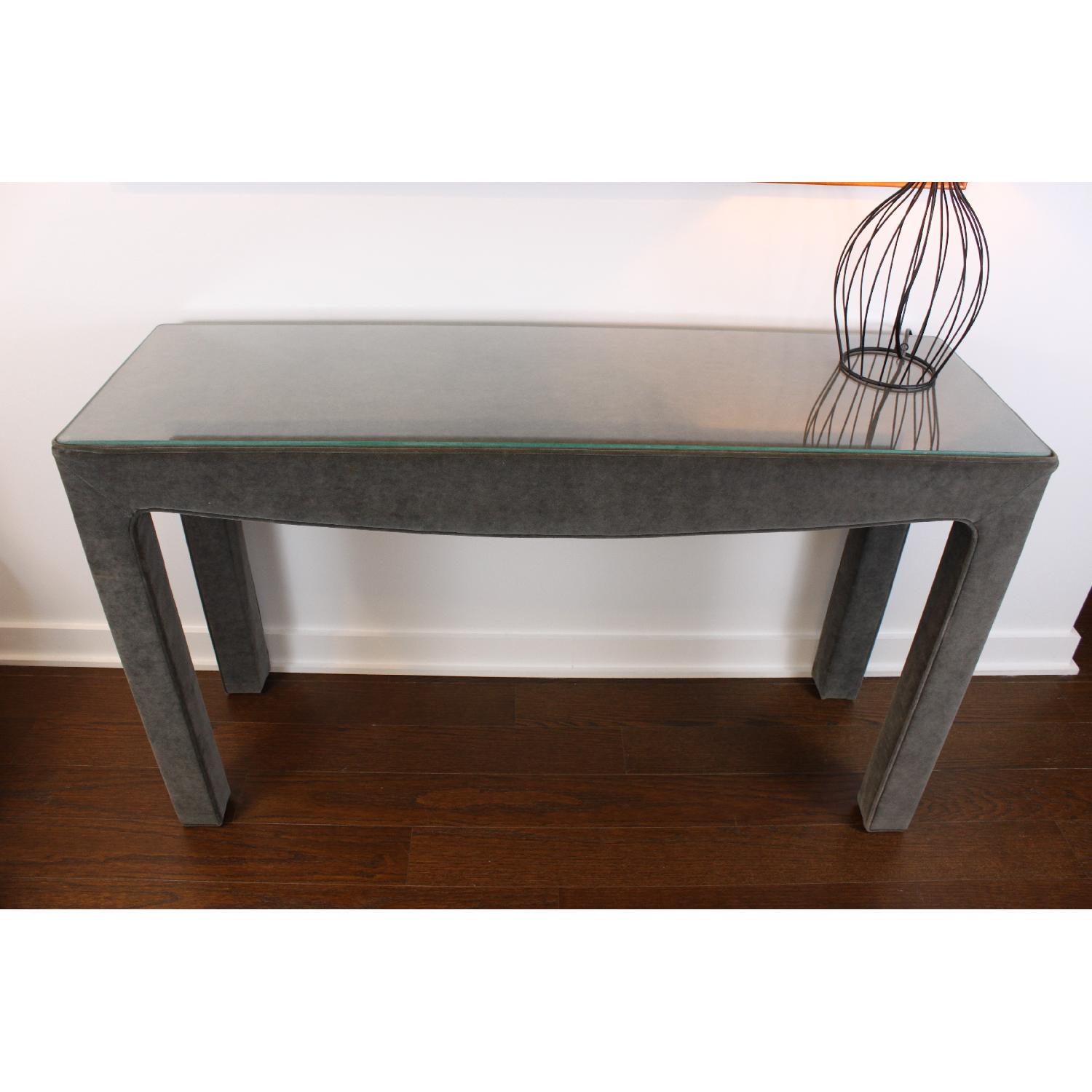 Vintage Velvet Console Table/Breakfast Bar - image-3