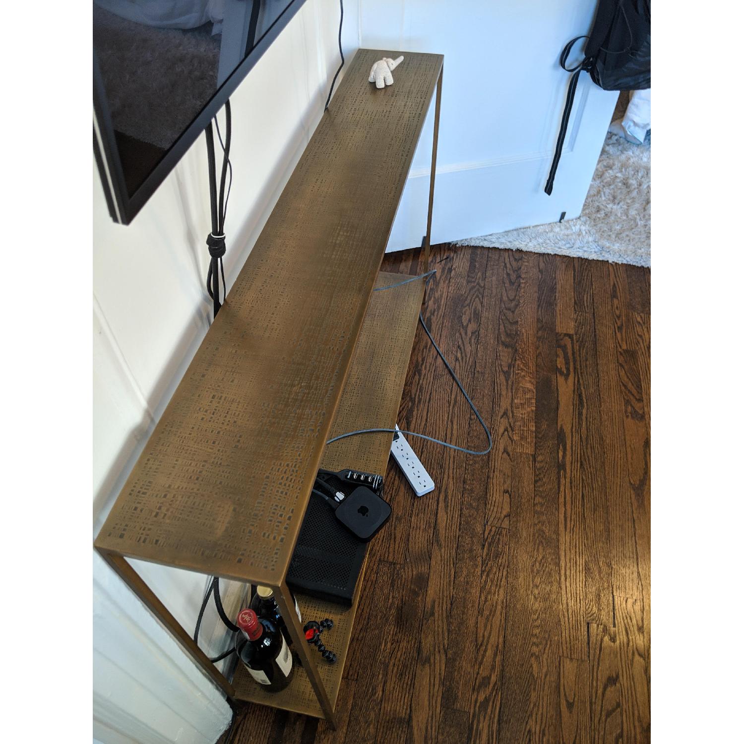 Crate & Barrel Jacque Console Table - AptDeco