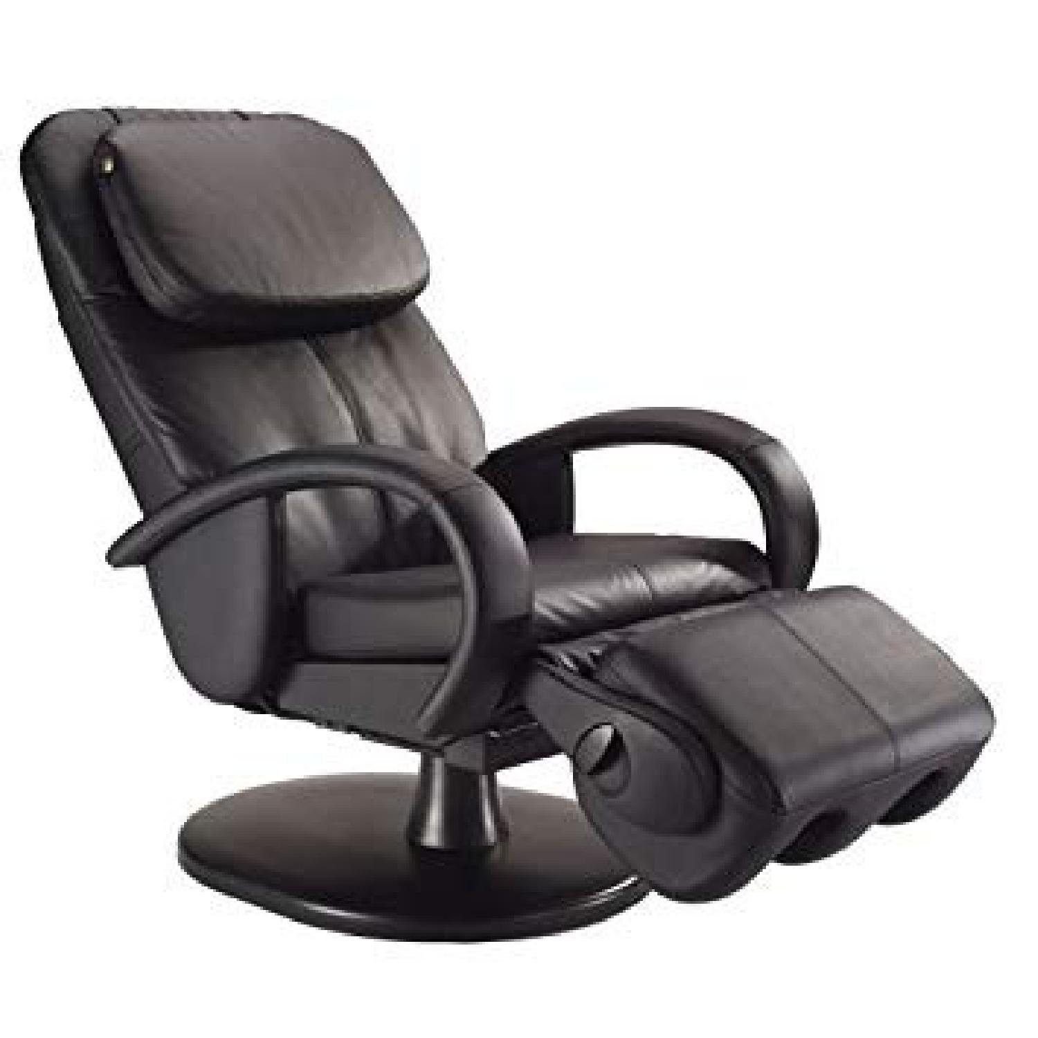 Human Touch Robotic Massaging Chair/Recliner in Black - image-0