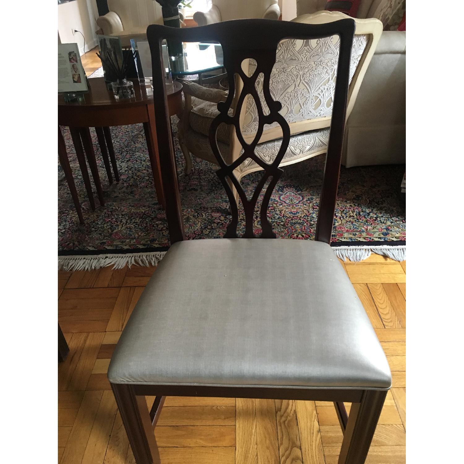 Solid Mahogany Dining Chairs - image-2