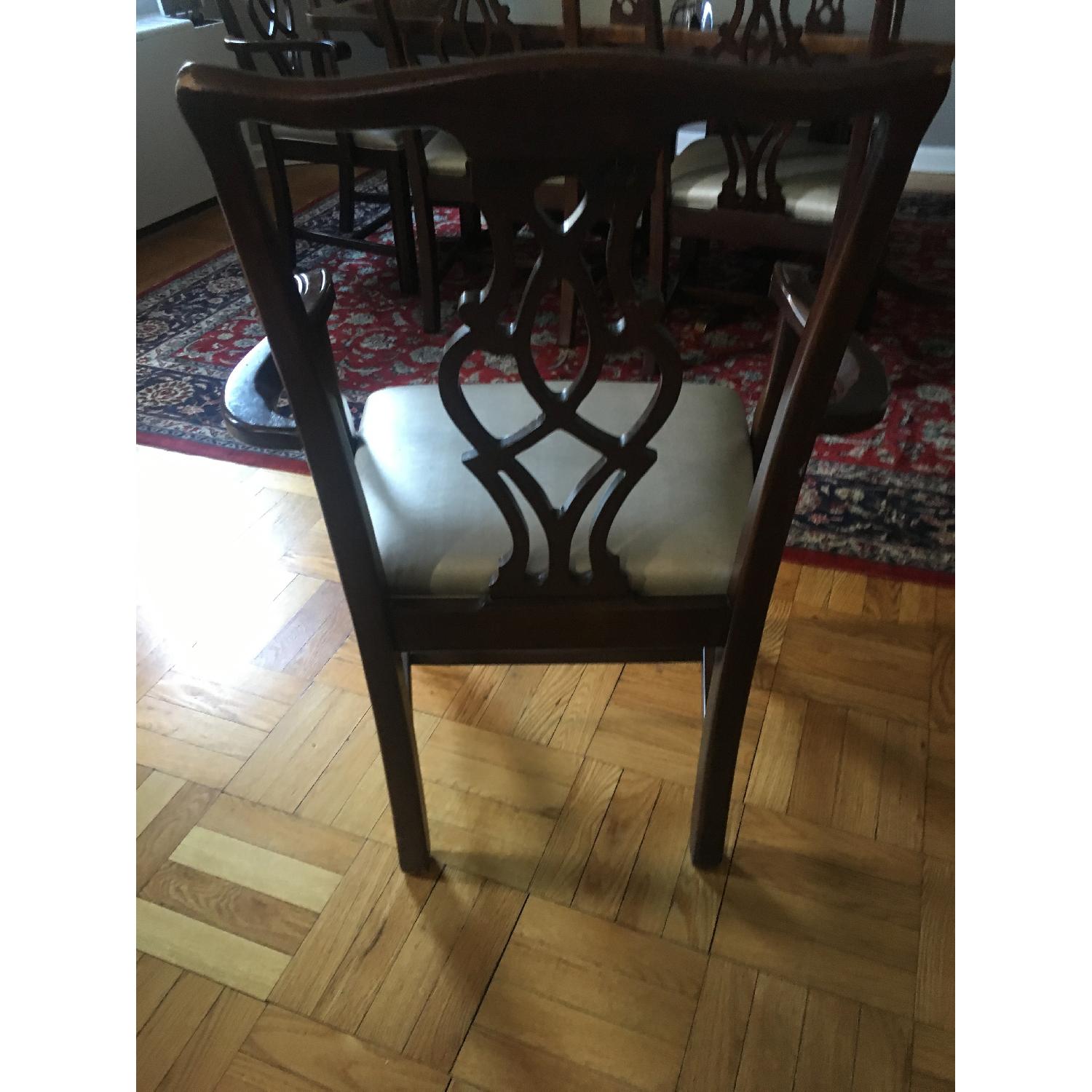 Solid Mahogany Dining Chairs - image-4