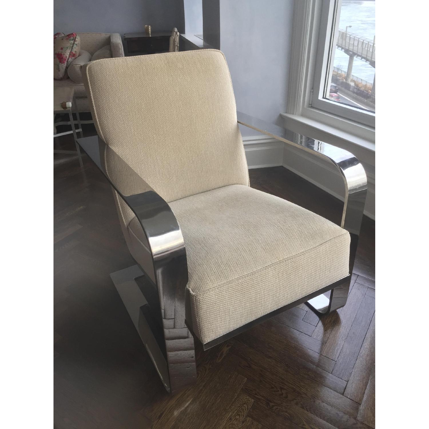 Ralph Lauren New Bohemian Metal Club Chair - image-1