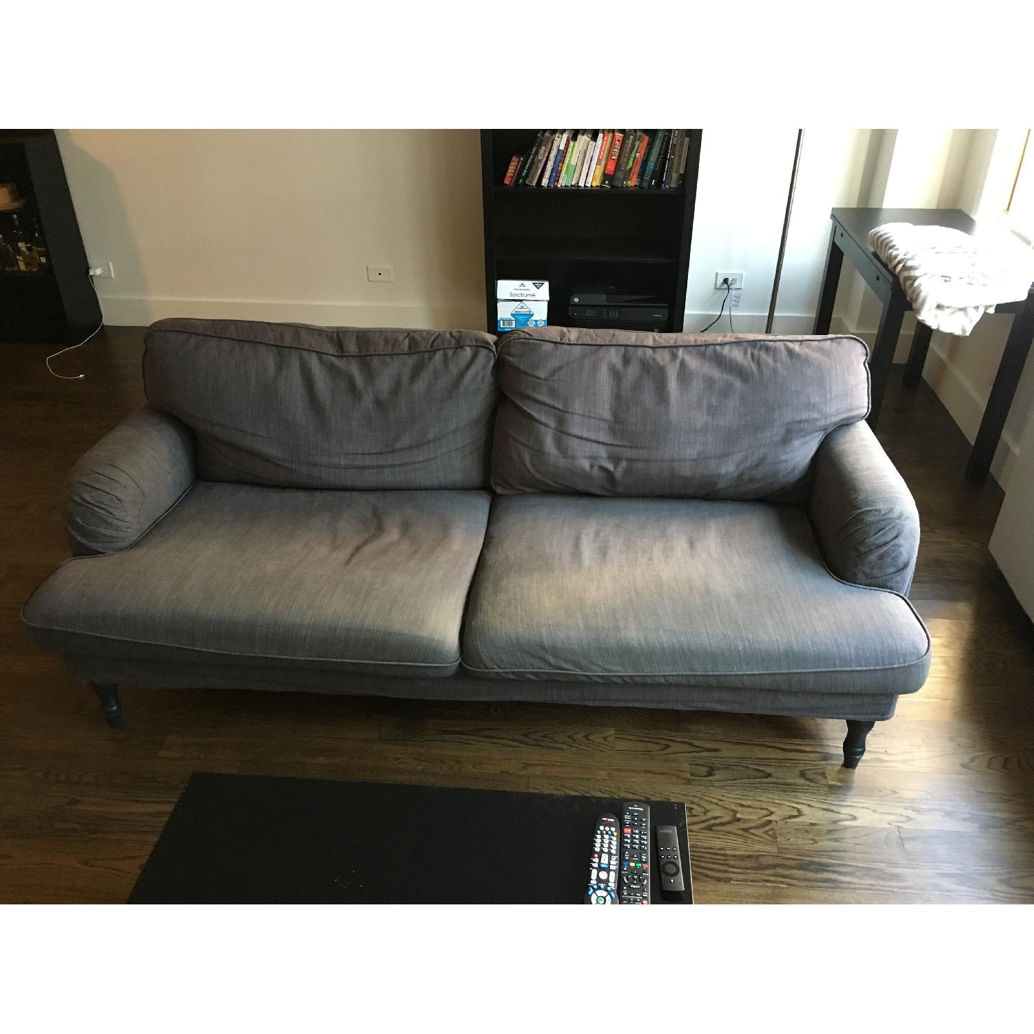 Ikea Stocksund Grey Sofa - AptDeco