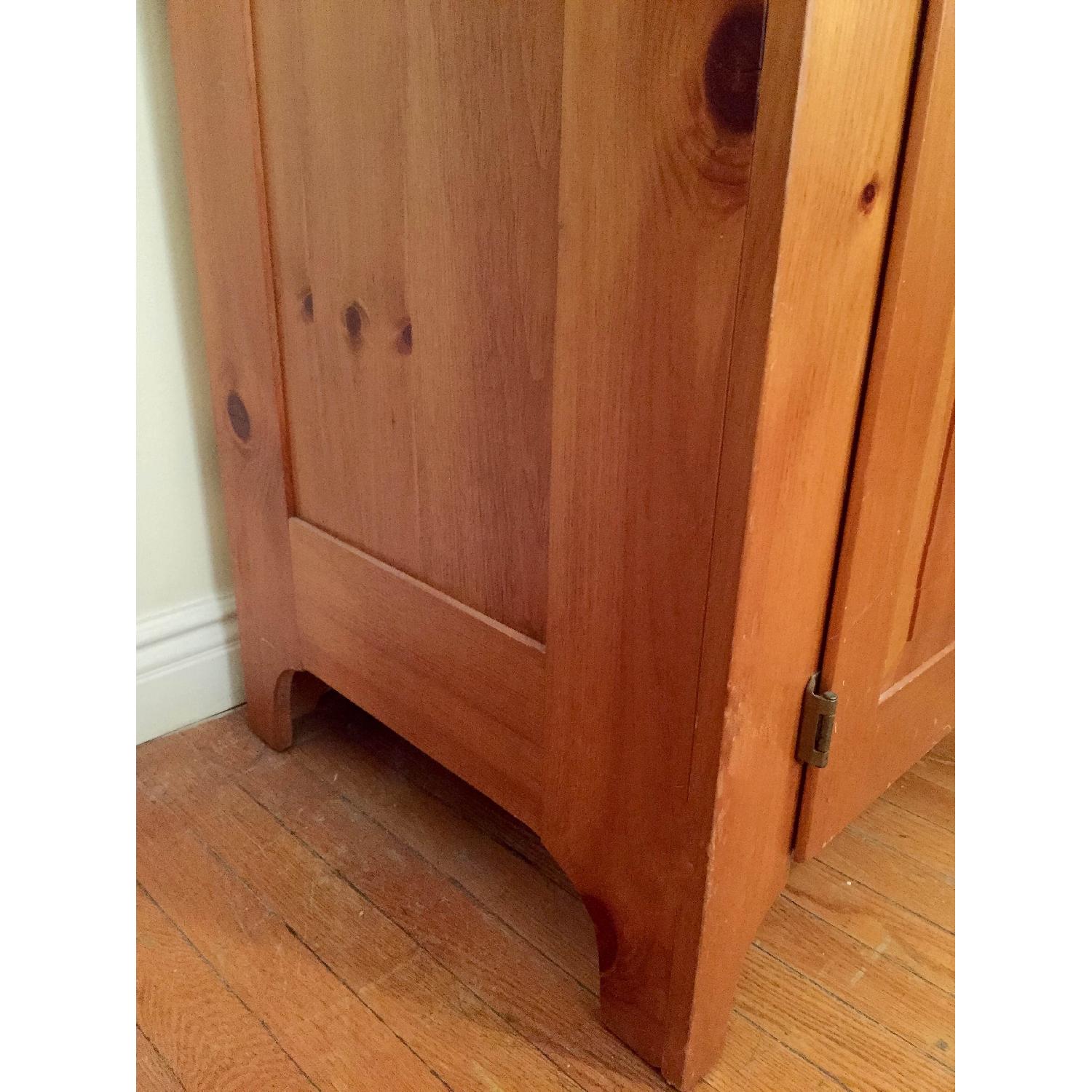 Solid Oak Armoire - image-4