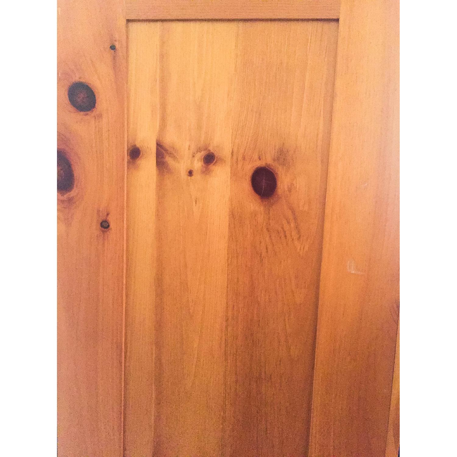 Solid Oak Armoire - image-5