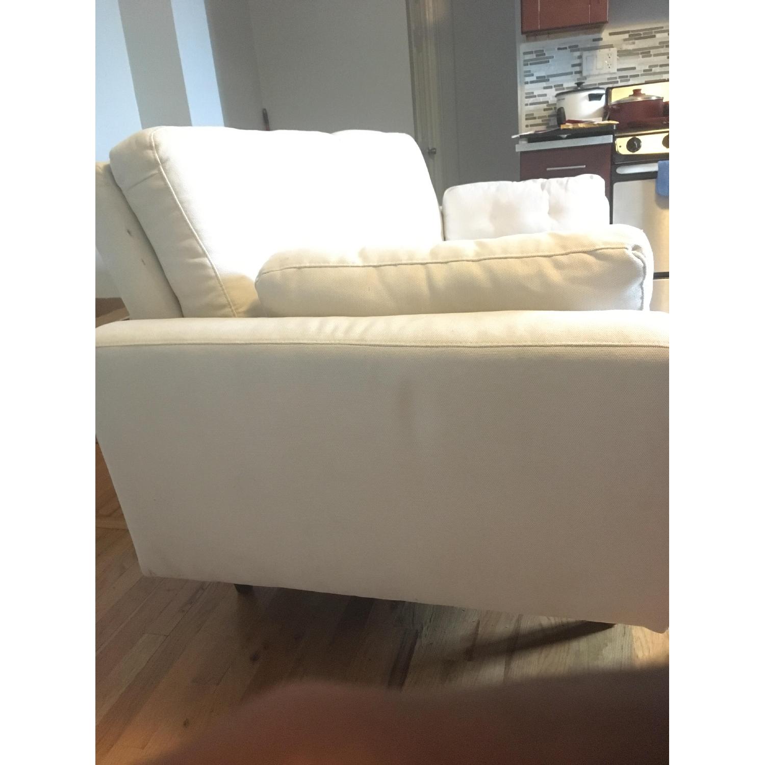 Dwell Studio White Couch - image-3