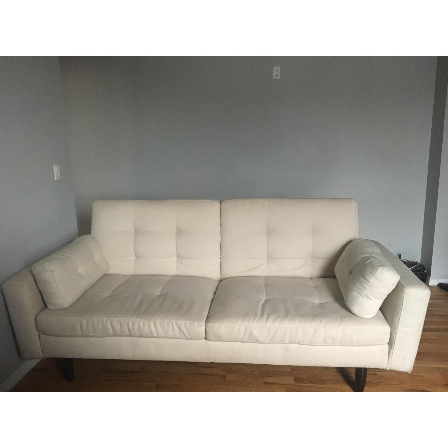 Dwell Studio White Couch - image-5