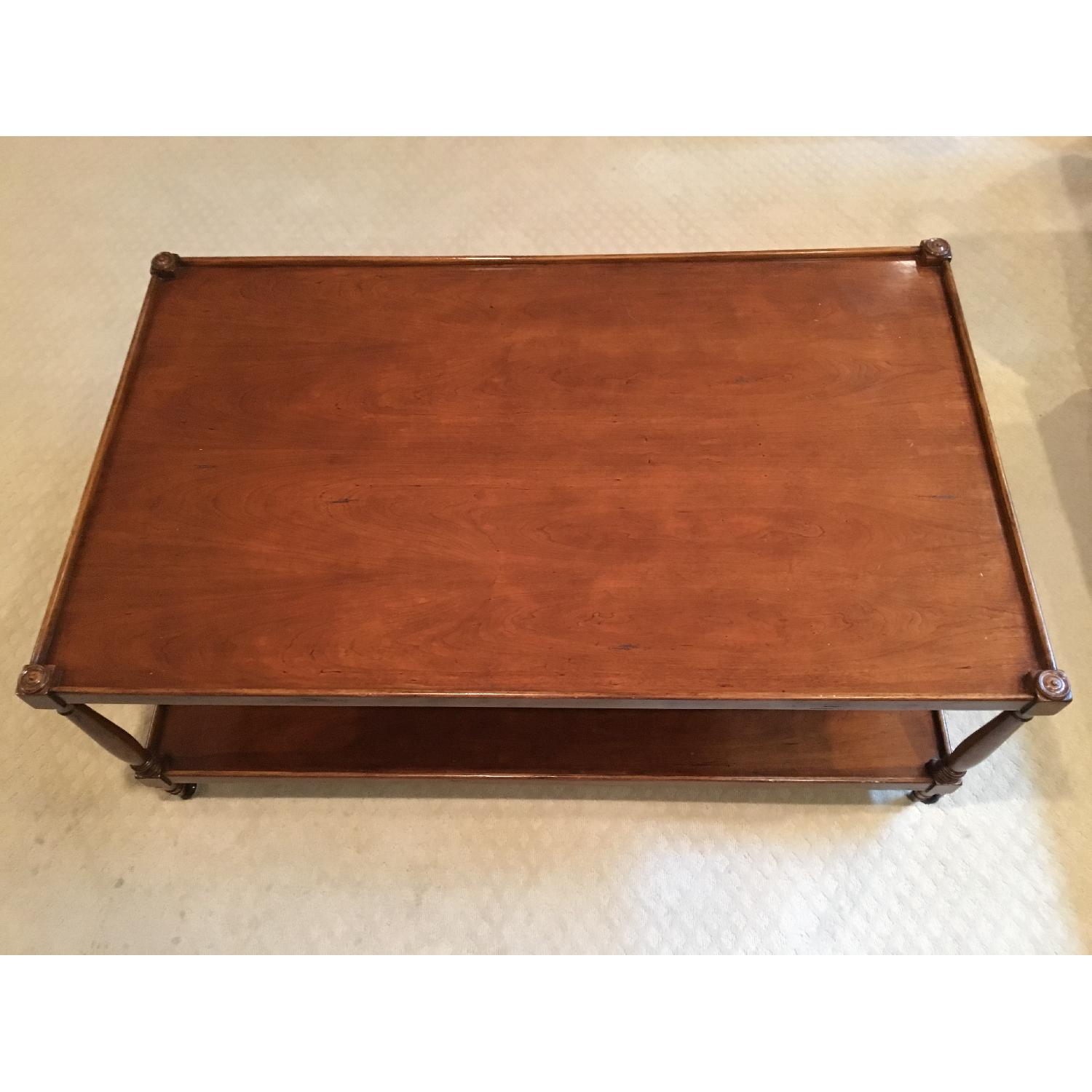 Random Harvest 2-Tiered Solid Wood Cocktail Table - image-4