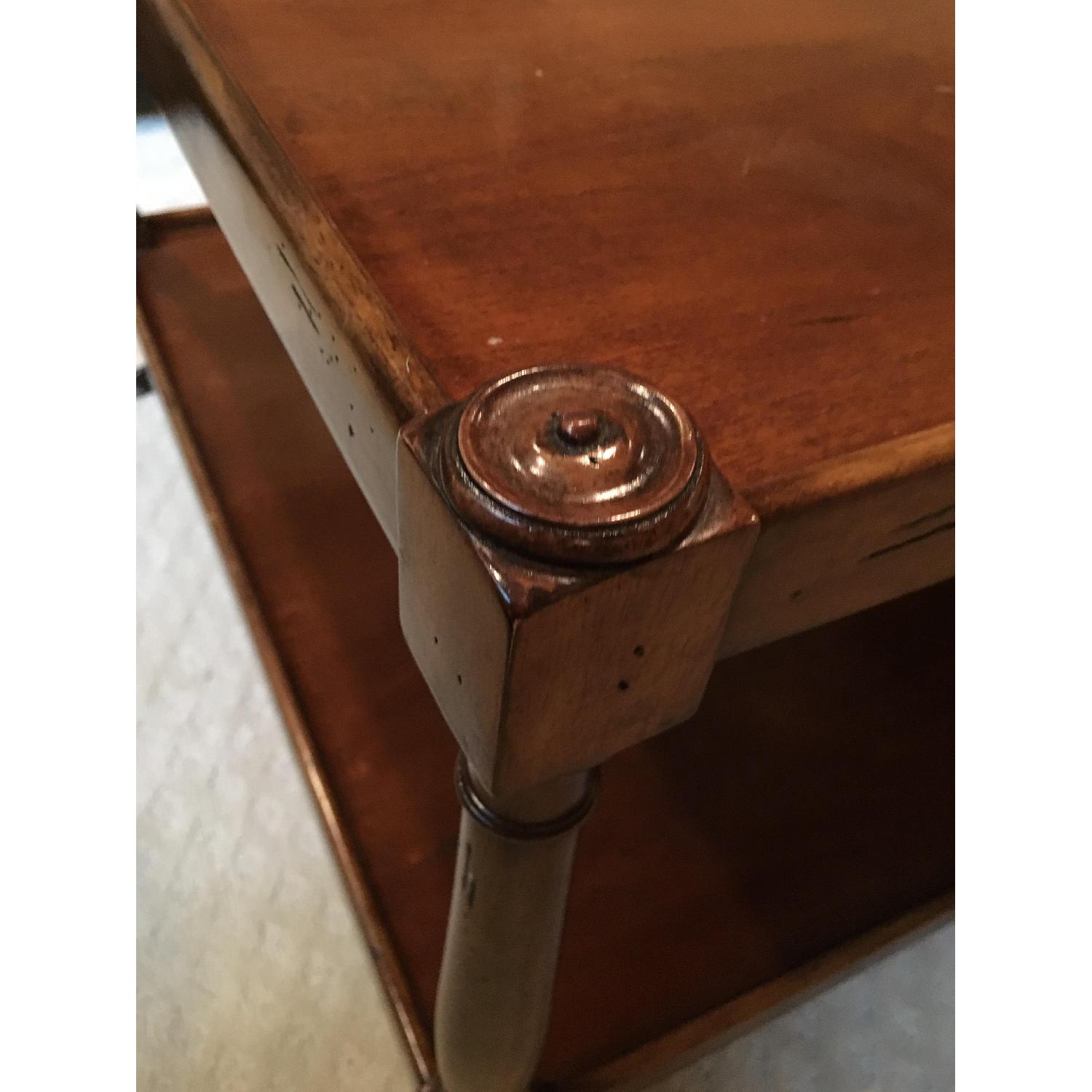 Random Harvest 2-Tiered Solid Wood Cocktail Table - image-5
