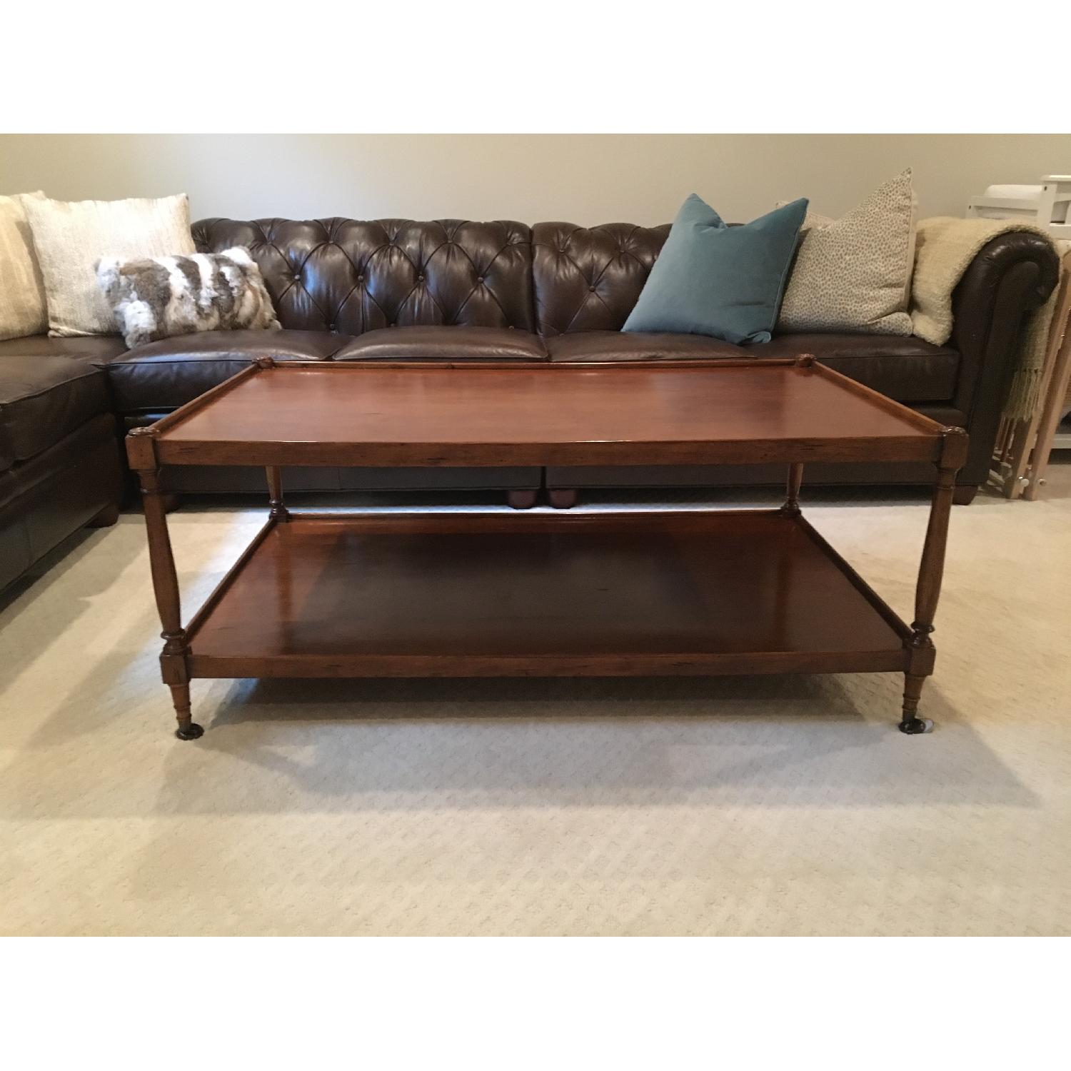 Random Harvest 2-Tiered Solid Wood Cocktail Table - image-10