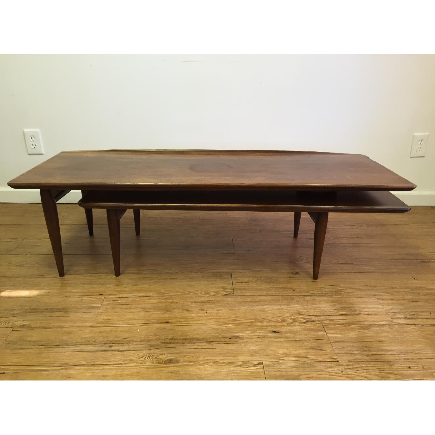 BASSETT FURNITURE□ヴィンテージ□テーブル□ミッド