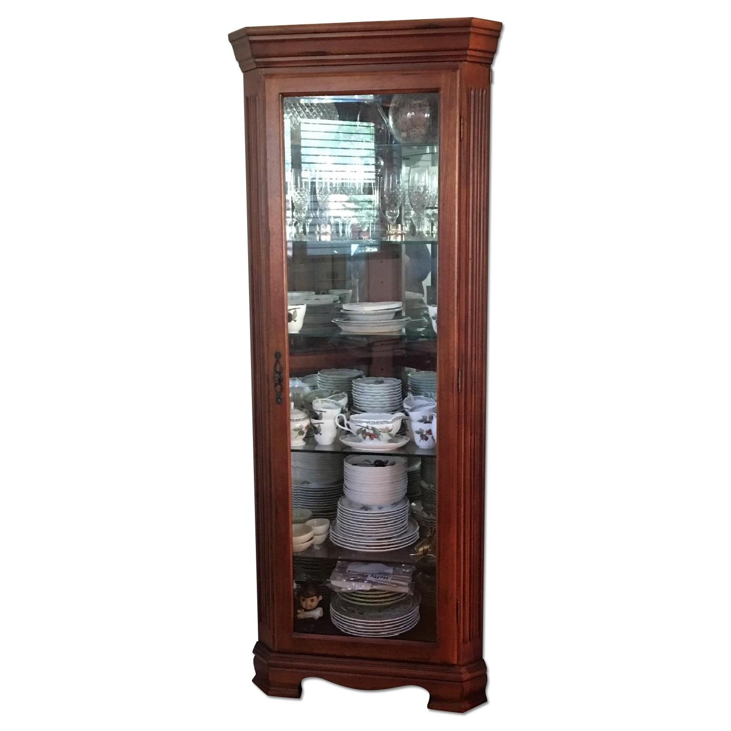 Corner China Cabinet - image-0