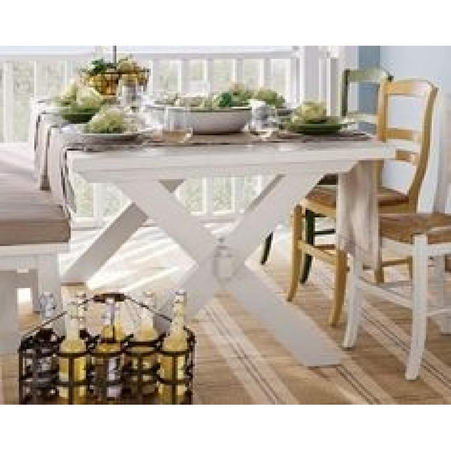 Crate & Barrel Indoor Picnic Table - image-2