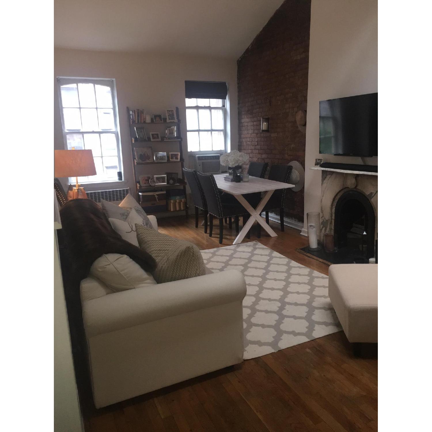 Crate & Barrel Indoor Picnic Table - image-5