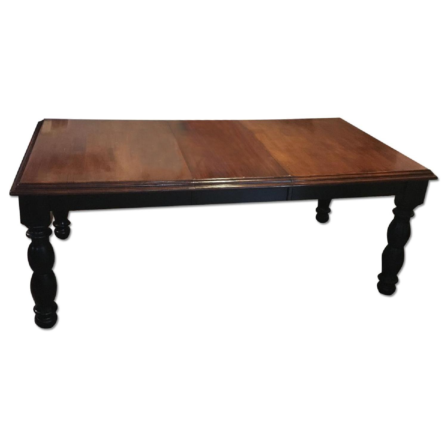 Expandable Dining Table w/ 4 Chairs - AptDeco
