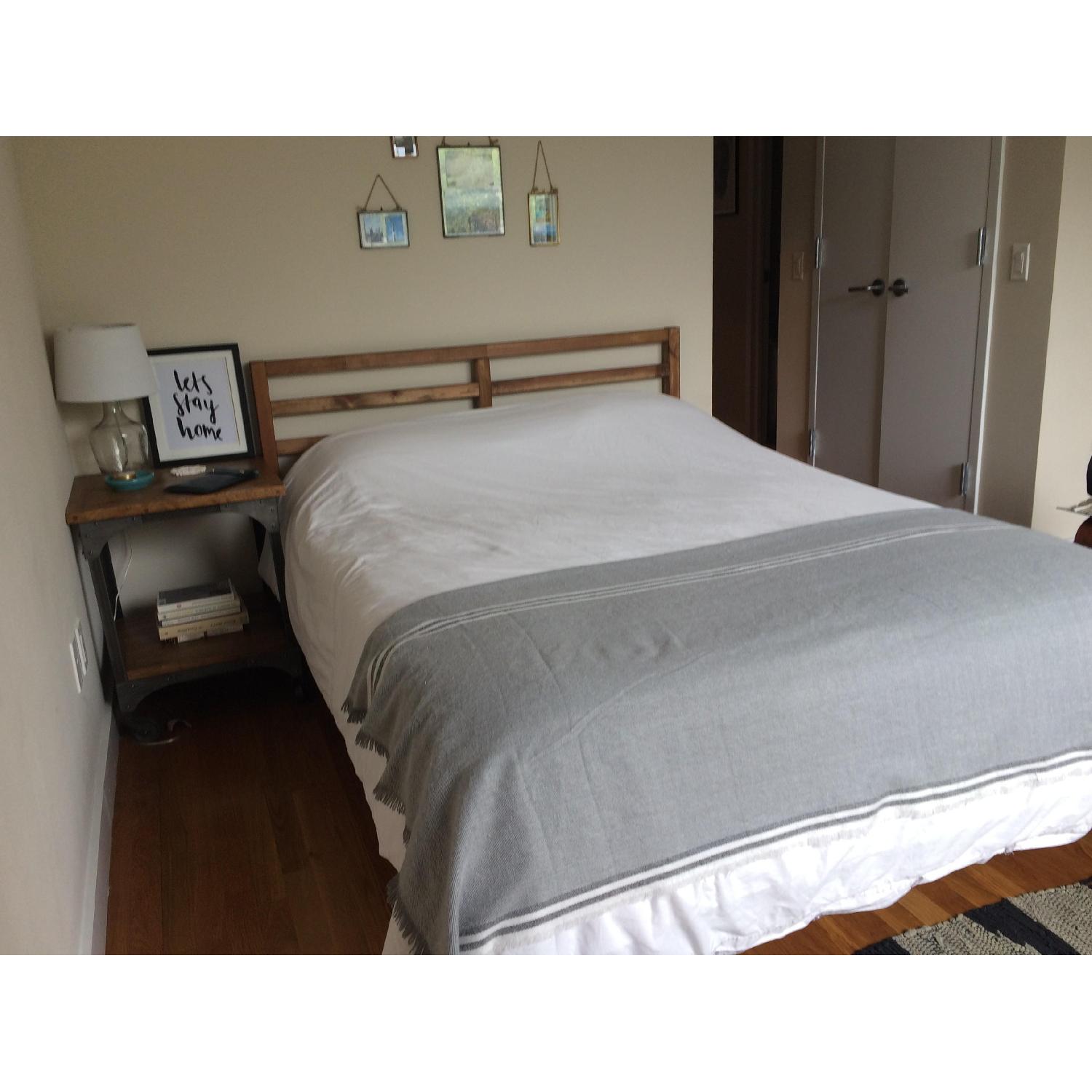 Ikea Tarva Full Size Bed Frame w/ Slats AptDeco