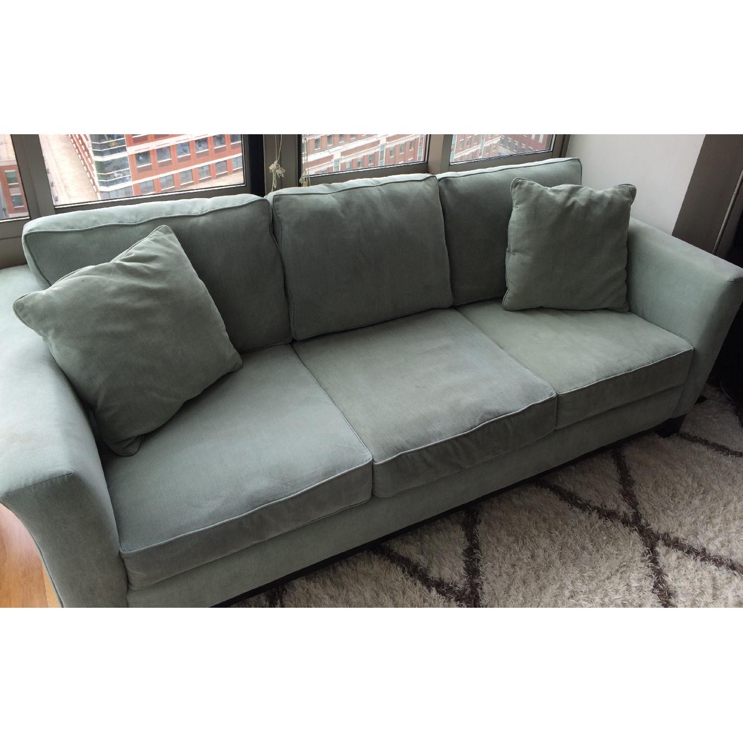 Macy's Kenton 3Seater Sofa in Sage AptDeco