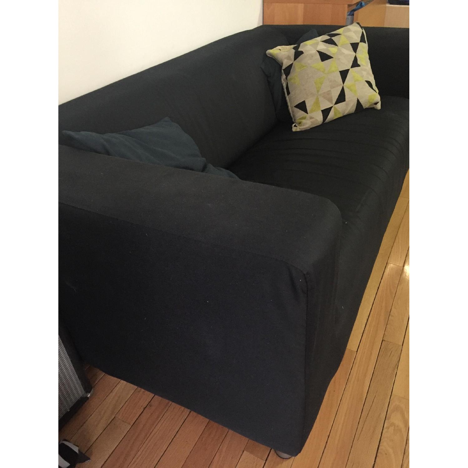 Ikea Klippan Loveseat in Grann Black AptDeco