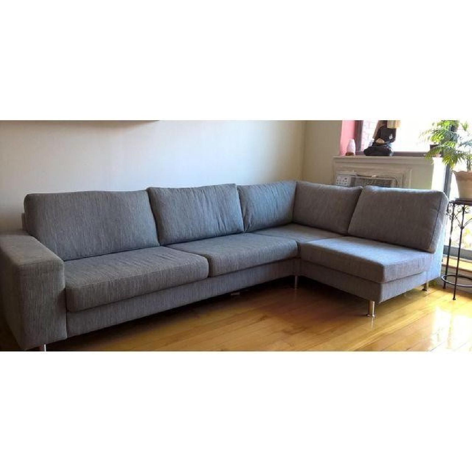 BoConcept Contemporary Corner Sofa - image-1