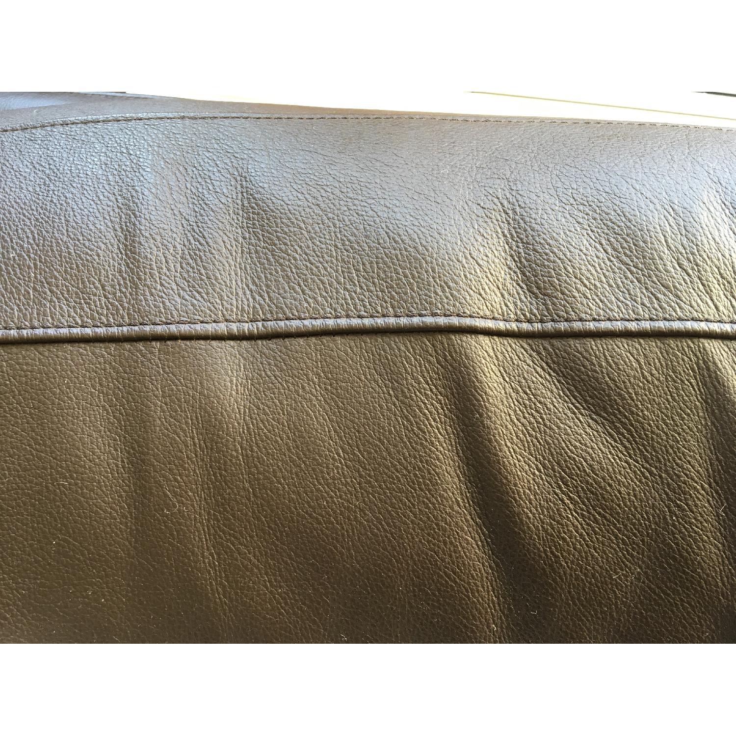 Ikea Ektorp Leather Couch - image-4