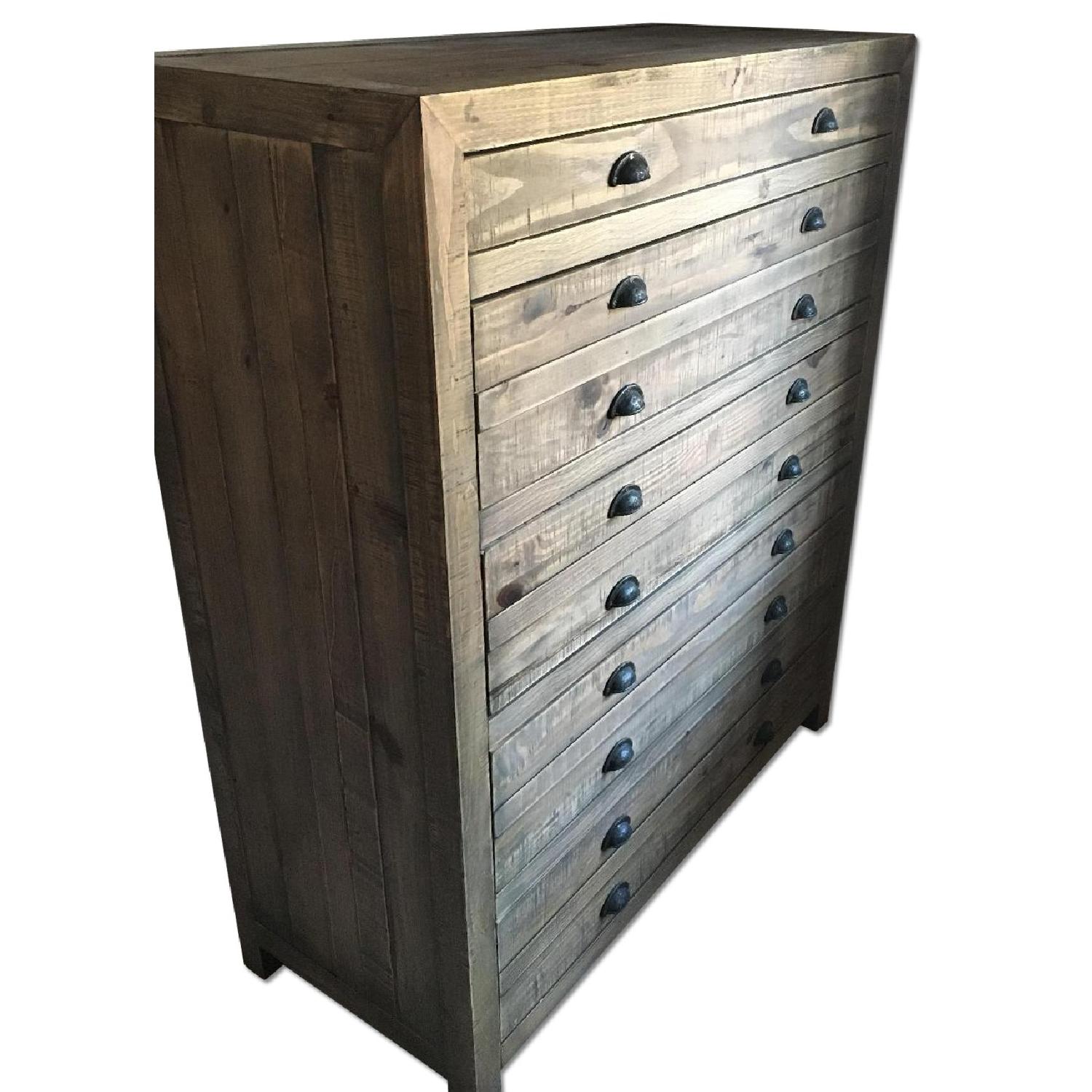 Restoration Hardware Printmaker's 4 Piece King Size Bedroom Set - image-10