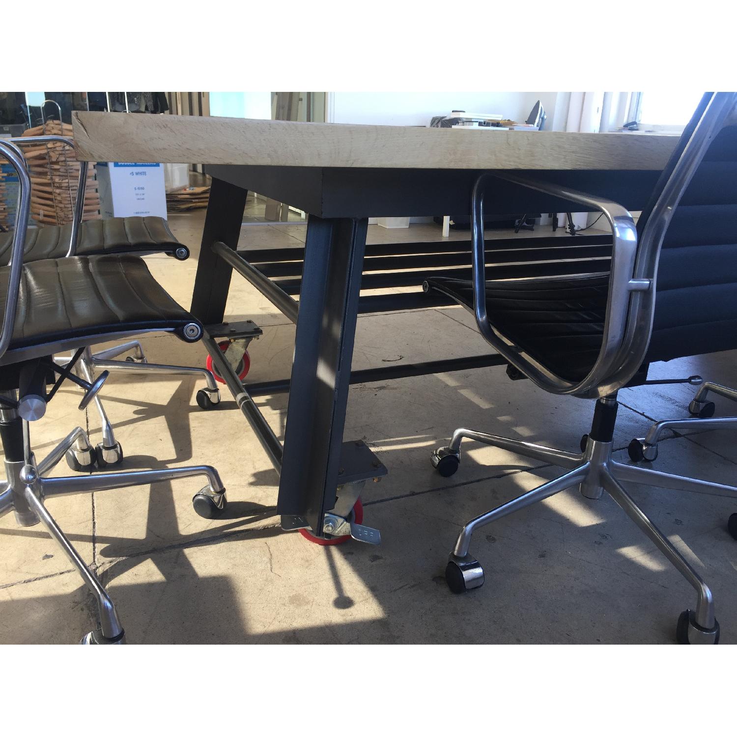 Large Custom Wood Conference Table - image-5