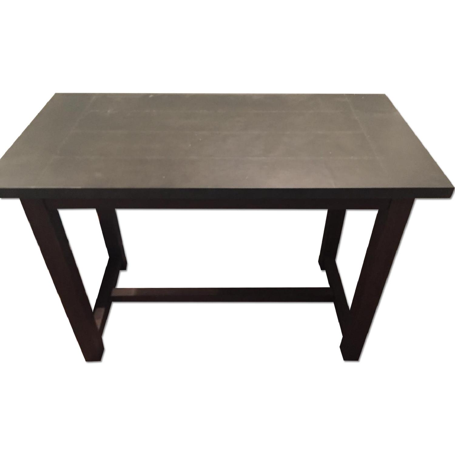Crate & Barrel Galvin High Dining Table AptDeco