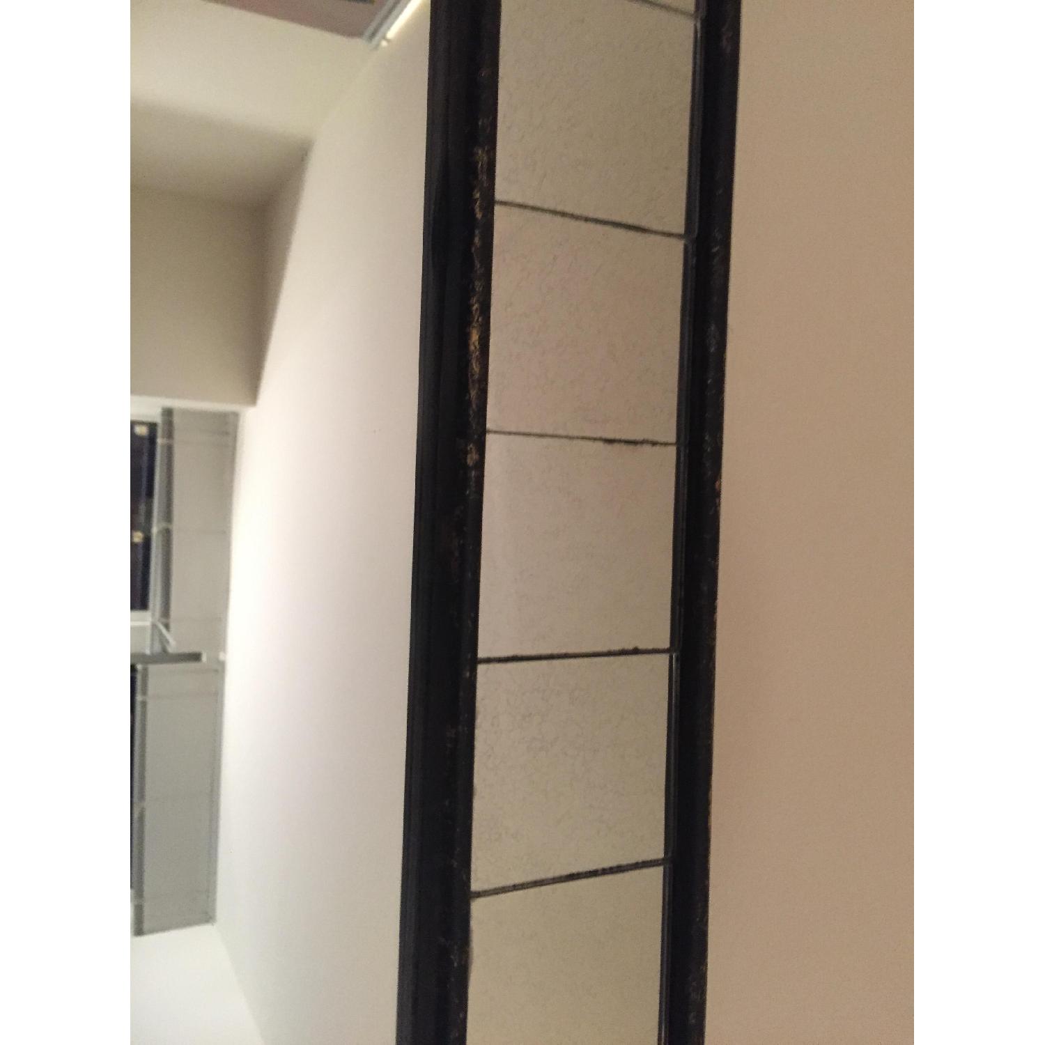 West Elm Antique Tiled Floor Mirror - image-2