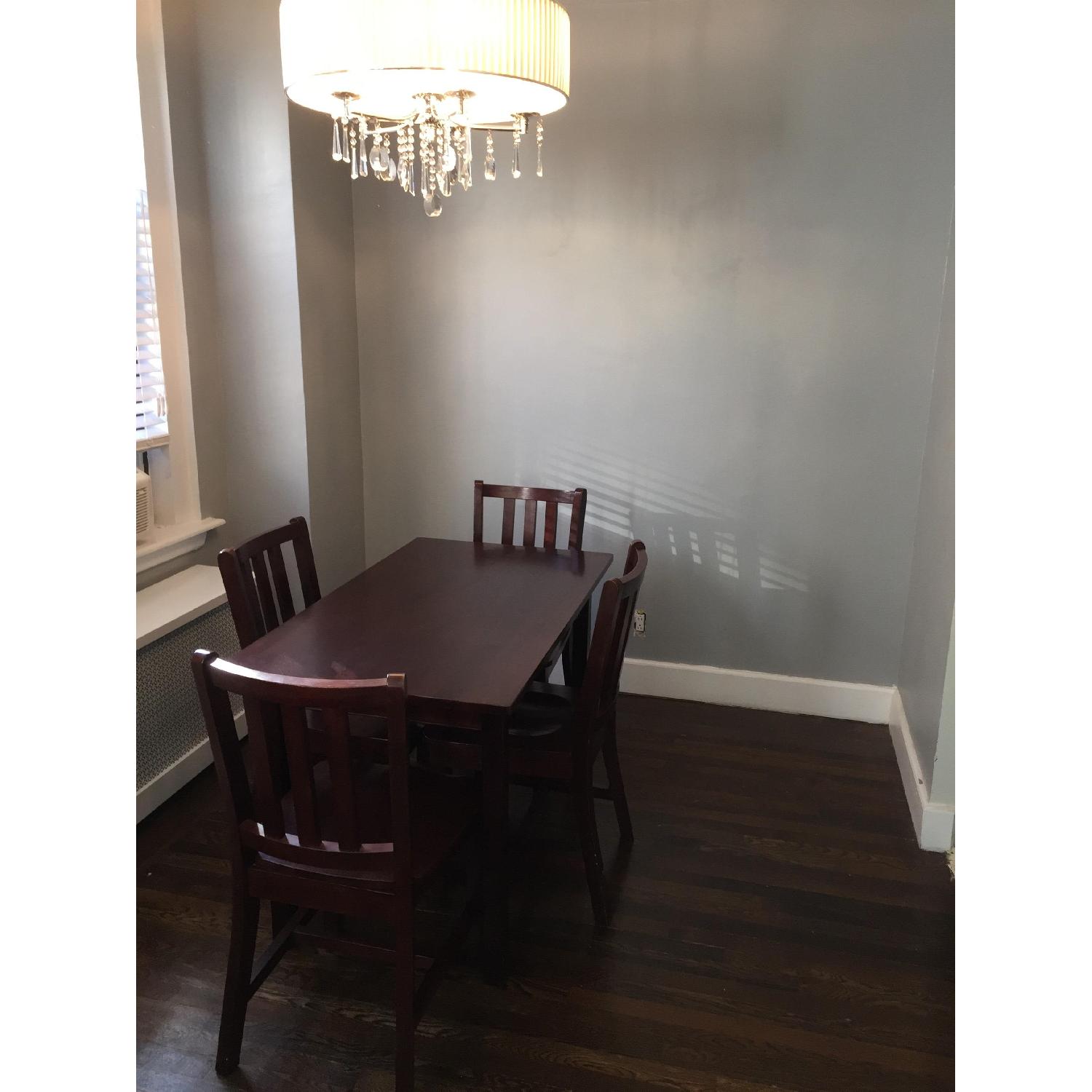 Crate & Barrel Land of Nod Activity Table w/ 4 Parker Desk Chairs - image-5