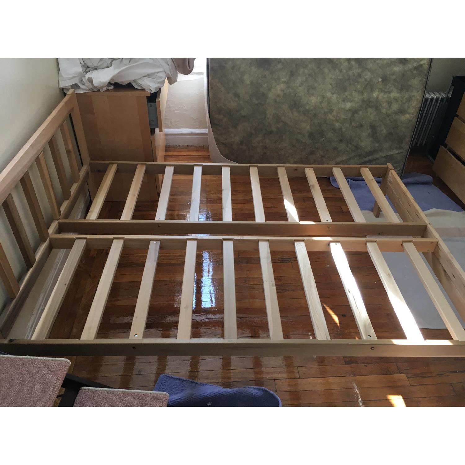 Full Size Platform Bed Frame w/ Headboard - image-2