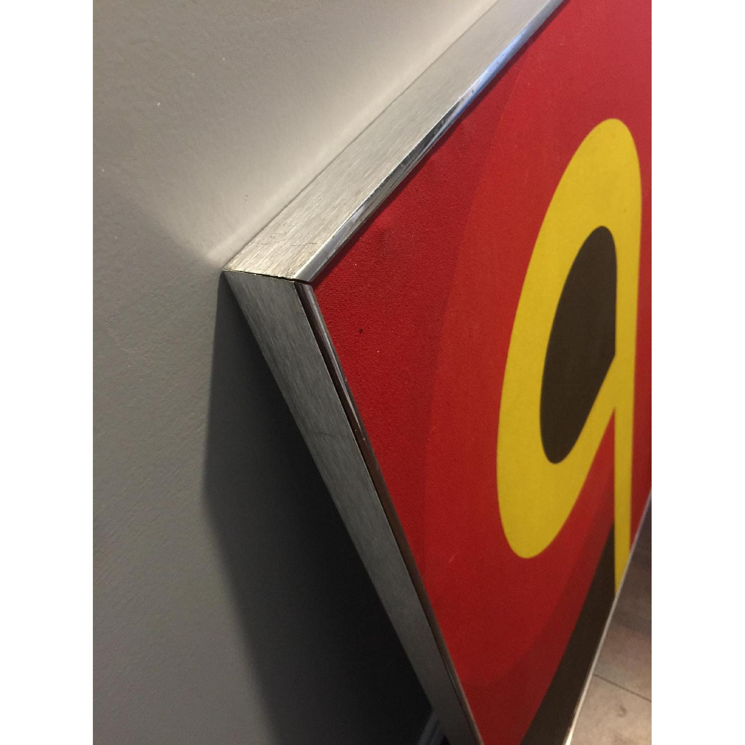 Large Vintage 1970's Contemporary Art - image-4