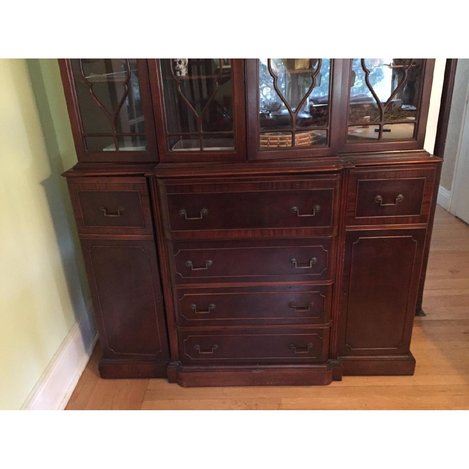 Maddox Colonial Reproduction Secretary/Breakfront - image-4