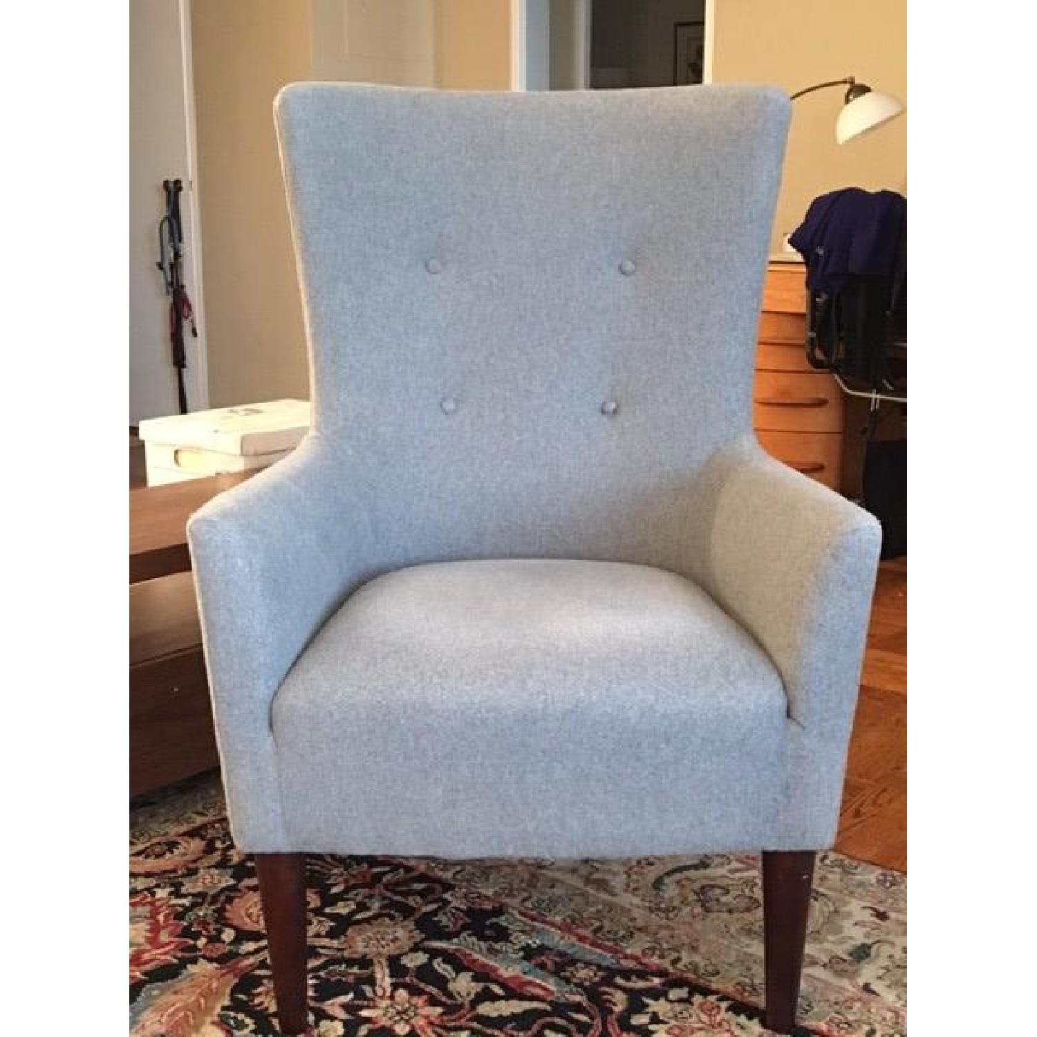 West Elm Wingback Chair - image-1