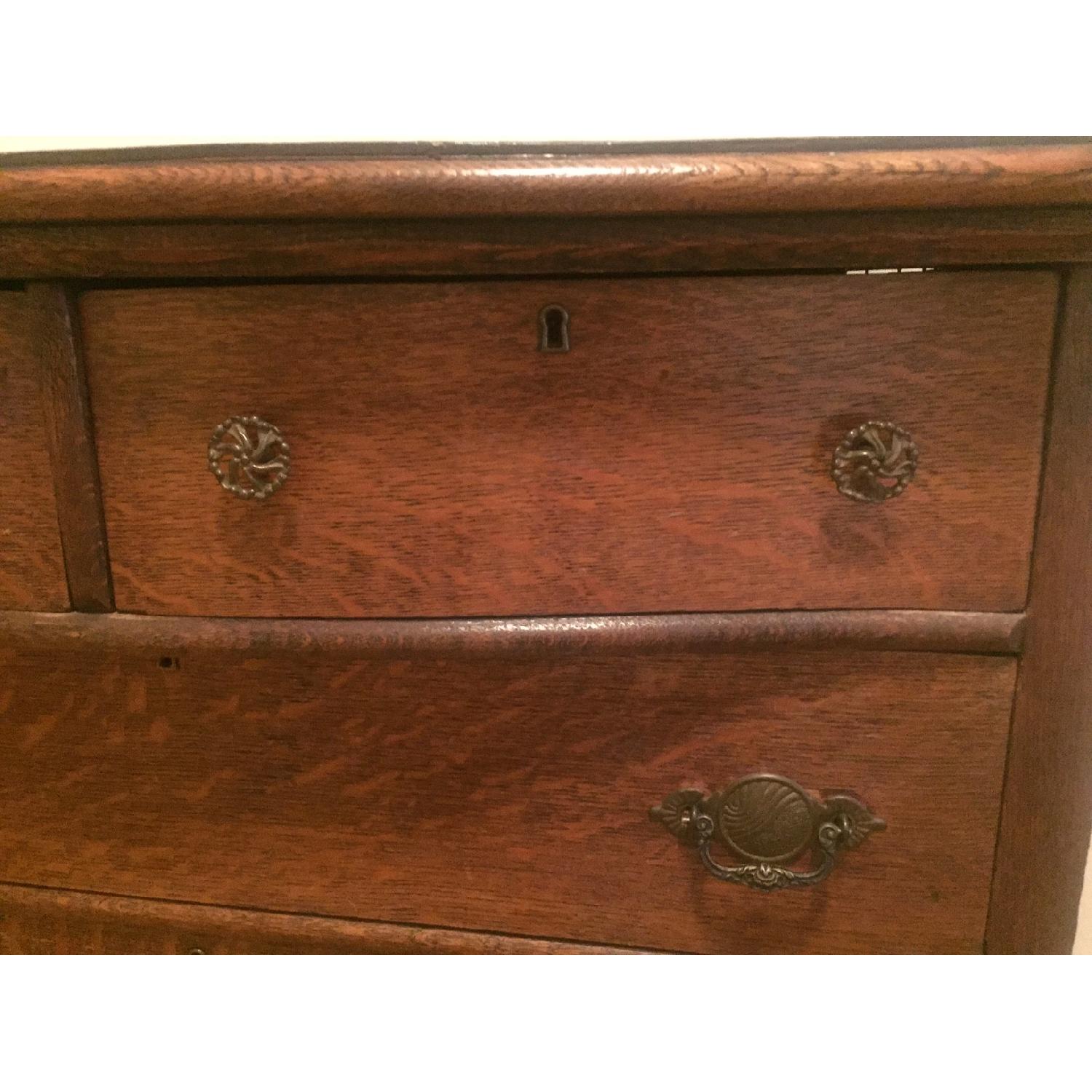 1920s Tiger Oak Dresser - image-3
