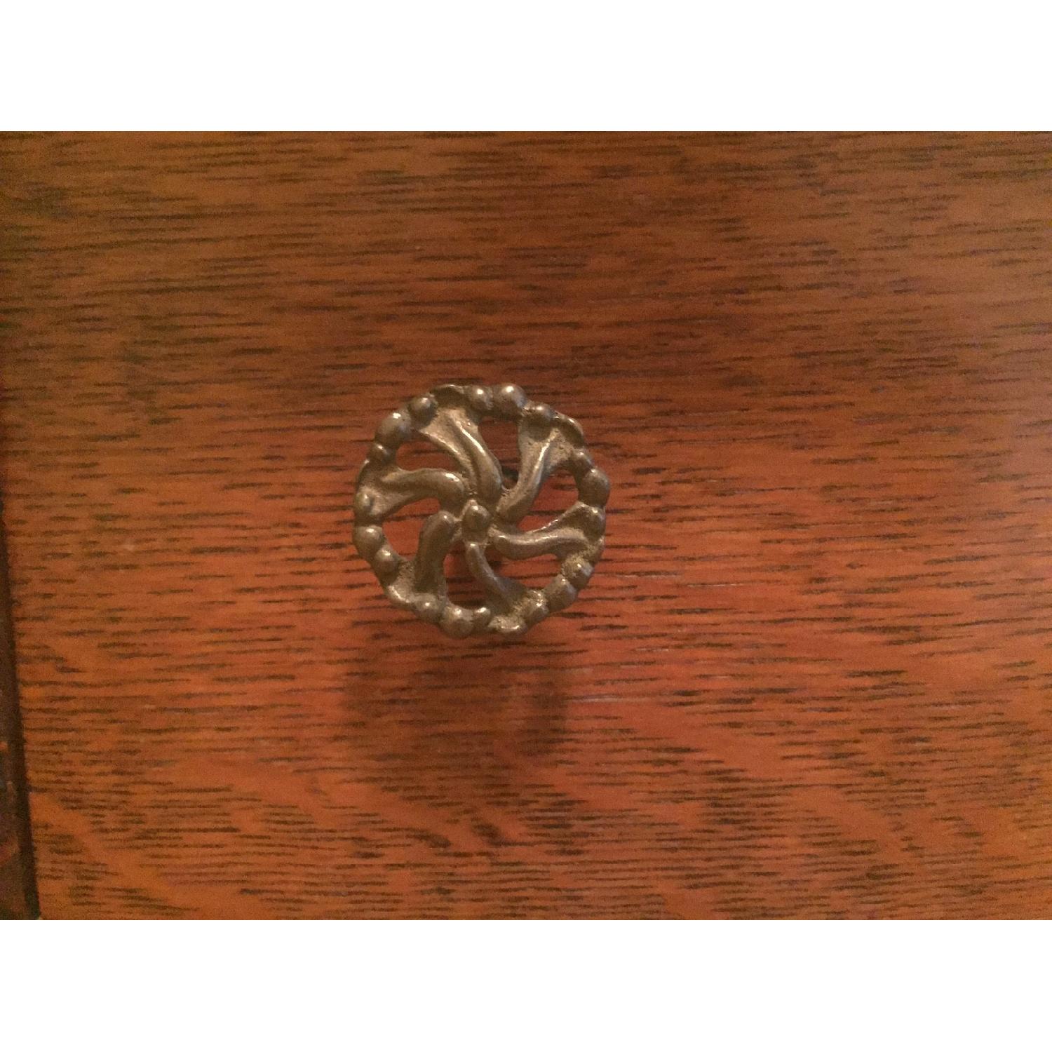 1920s Tiger Oak Dresser - image-4