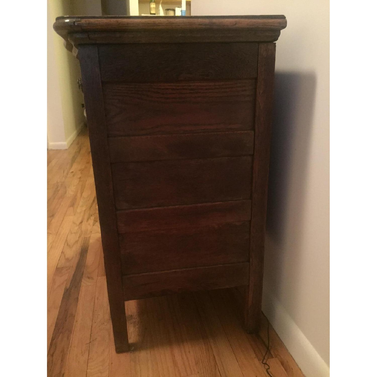 1920s Tiger Oak Dresser - image-6