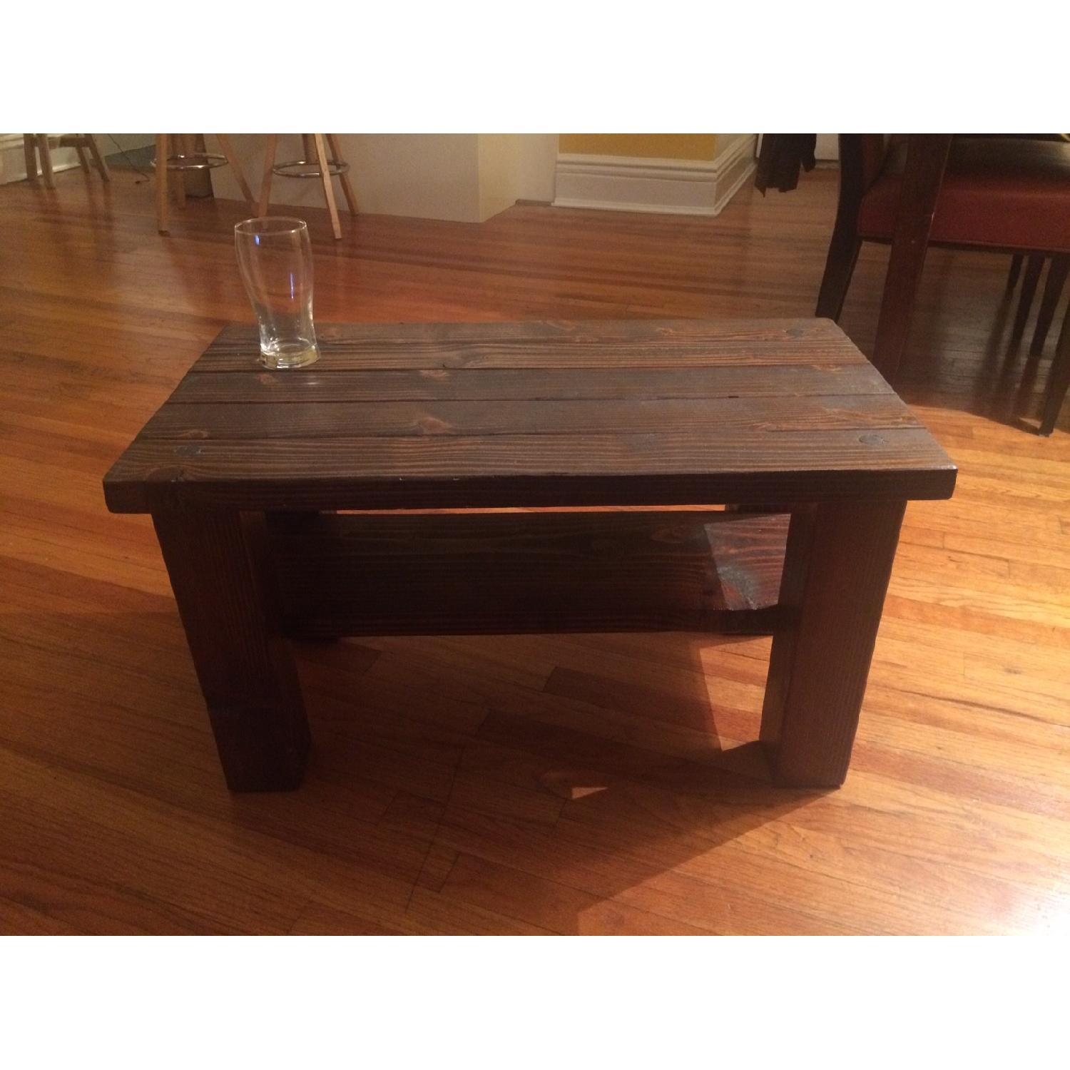 Handcrafted Coffee Table/TV Stand - image-1