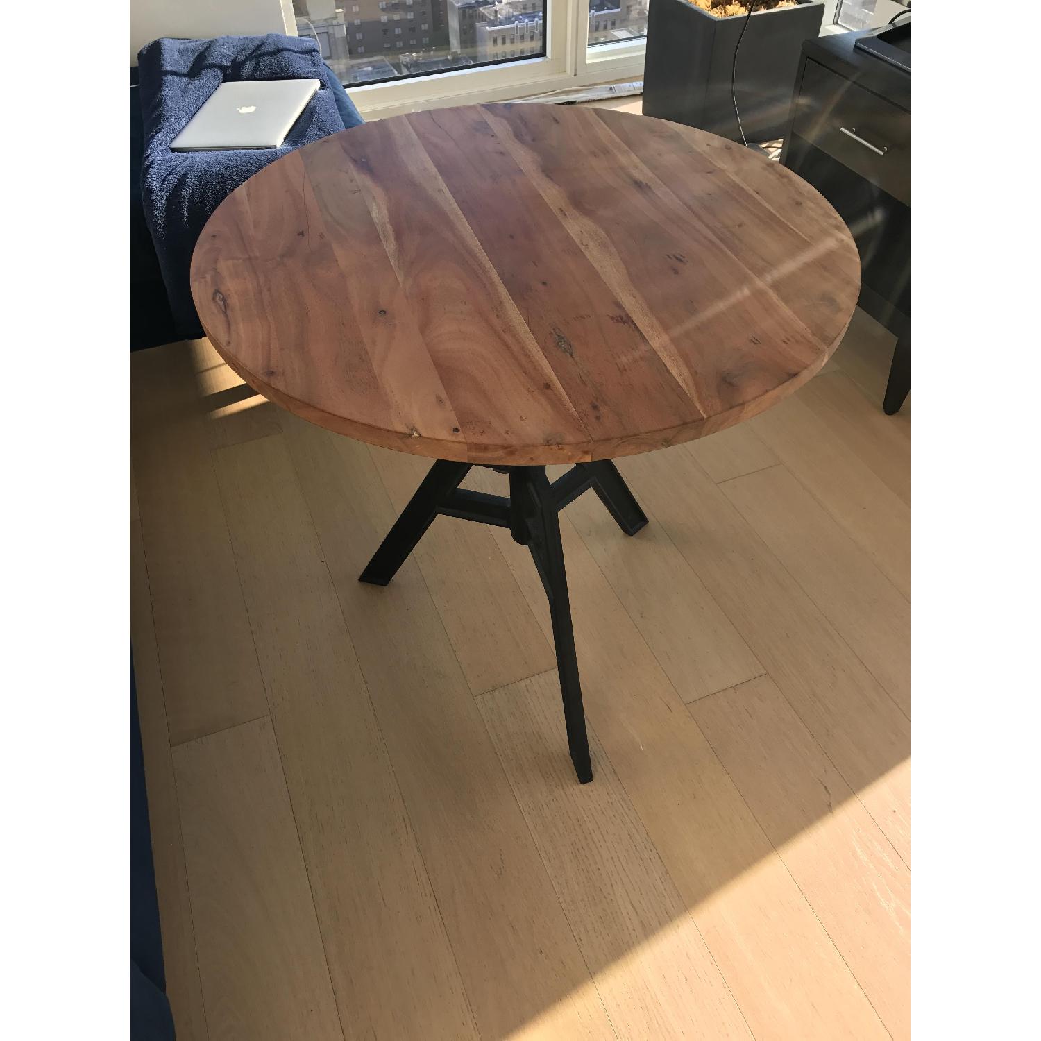 CB2 Alias Adjustable Bistro Table - image-1