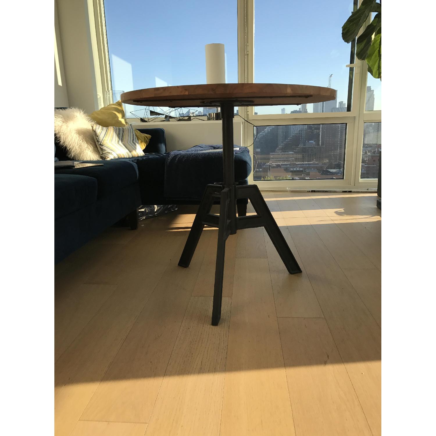 CB2 Alias Adjustable Bistro Table - image-2