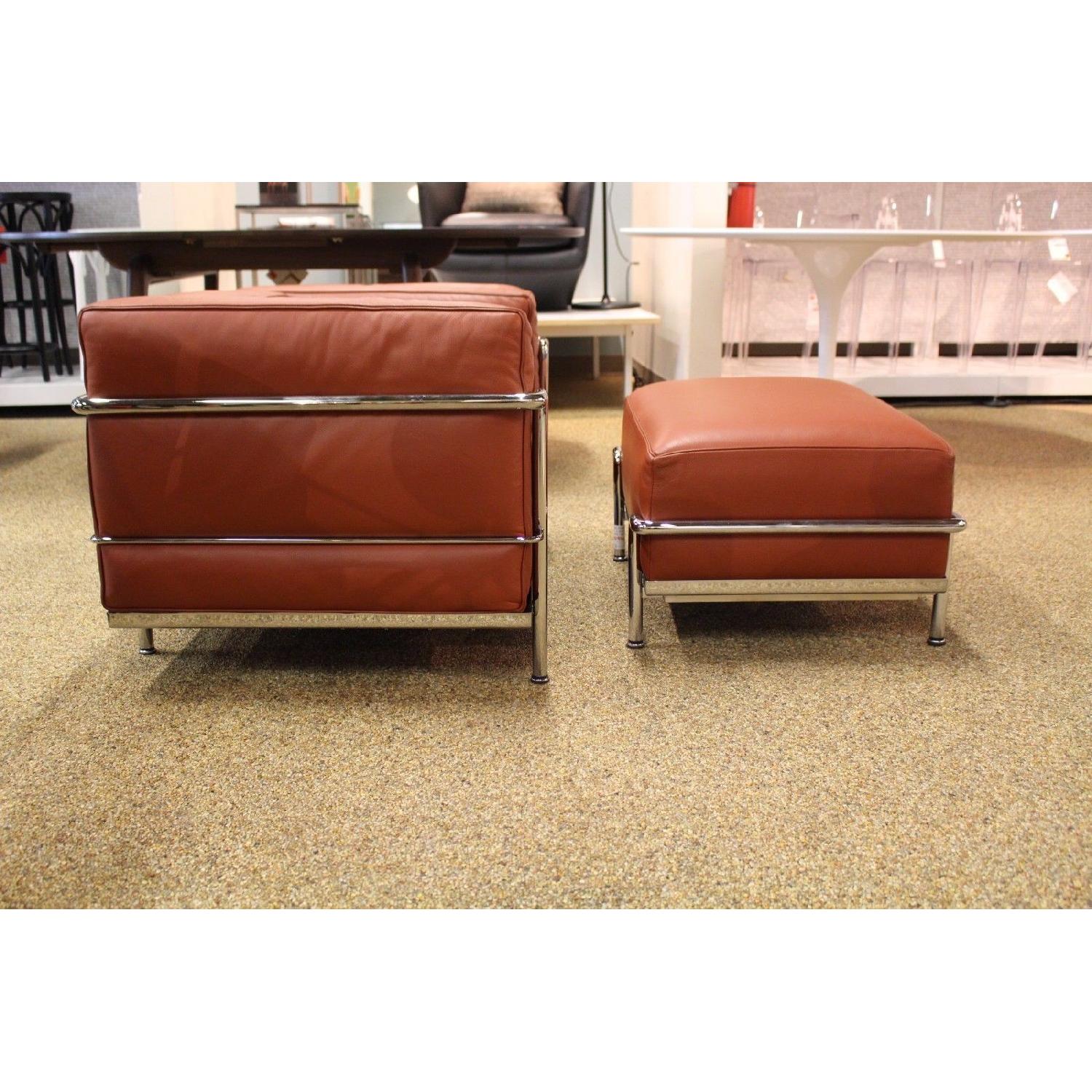 Design Within Reach Cassina Le Corbusier LC3 Chair & LC2 Ottoman - image-3