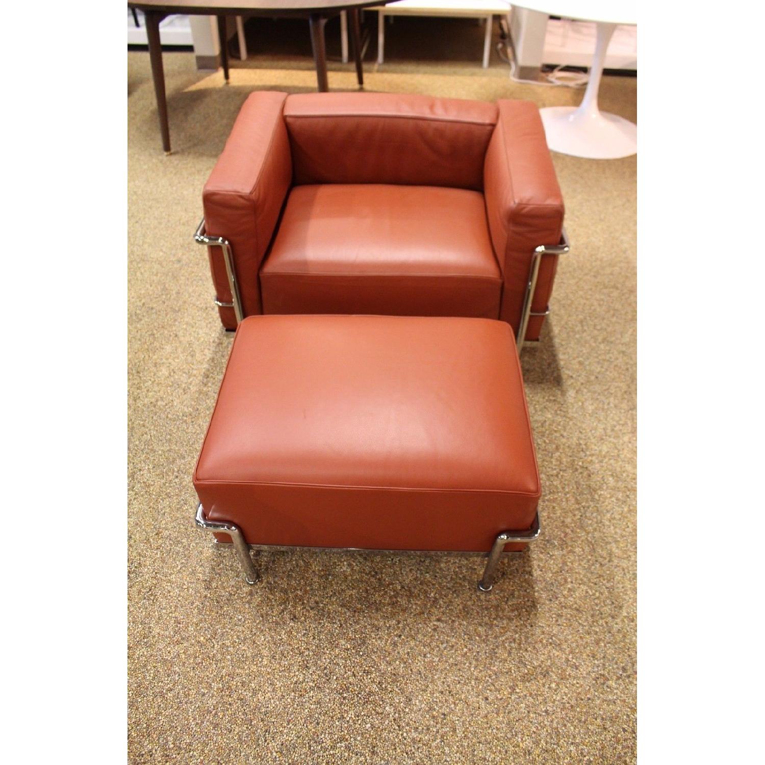 Design Within Reach Cassina Le Corbusier LC3 Chair & LC2 Ottoman - image-5