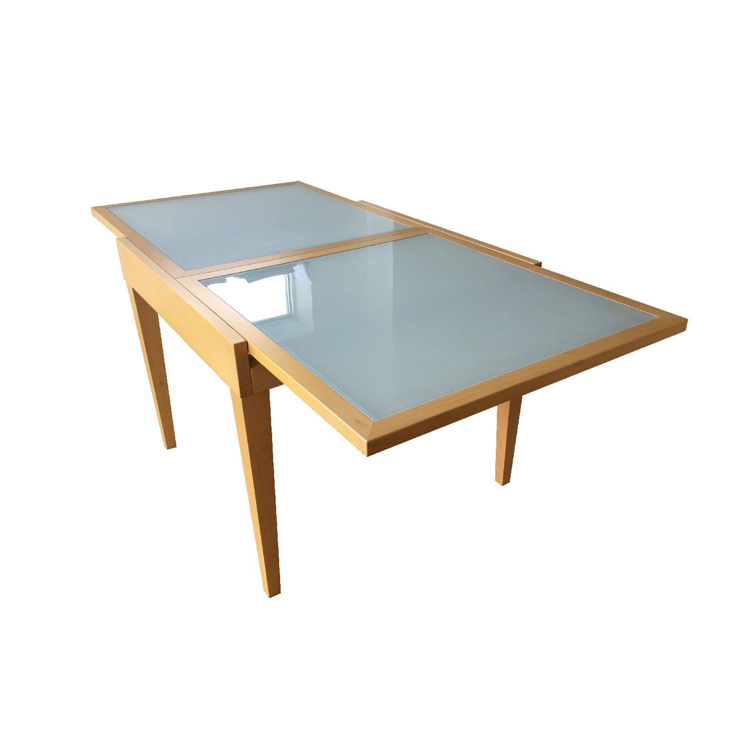 Design Within Reach Square Expandable Dining Table - image-1