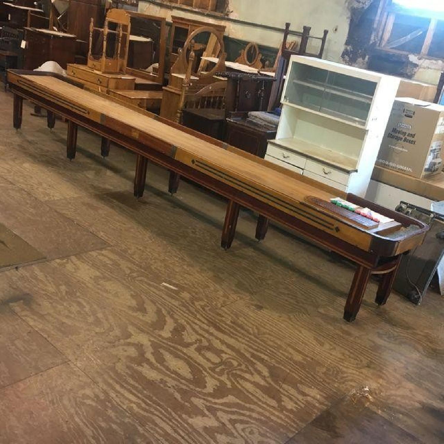 Antique Art Deco Shuffleboard Table - image-2