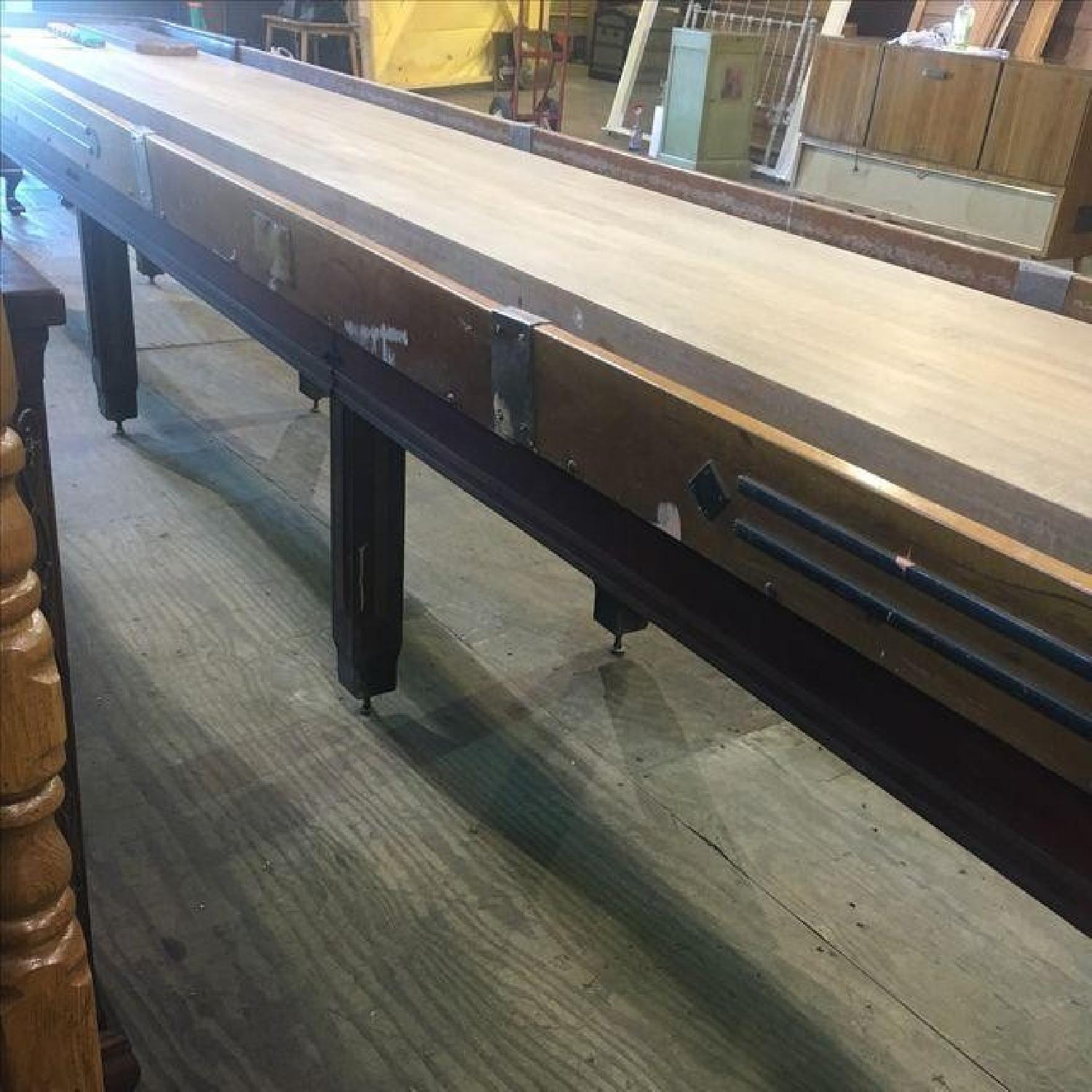 Antique Art Deco Shuffleboard Table - image-6