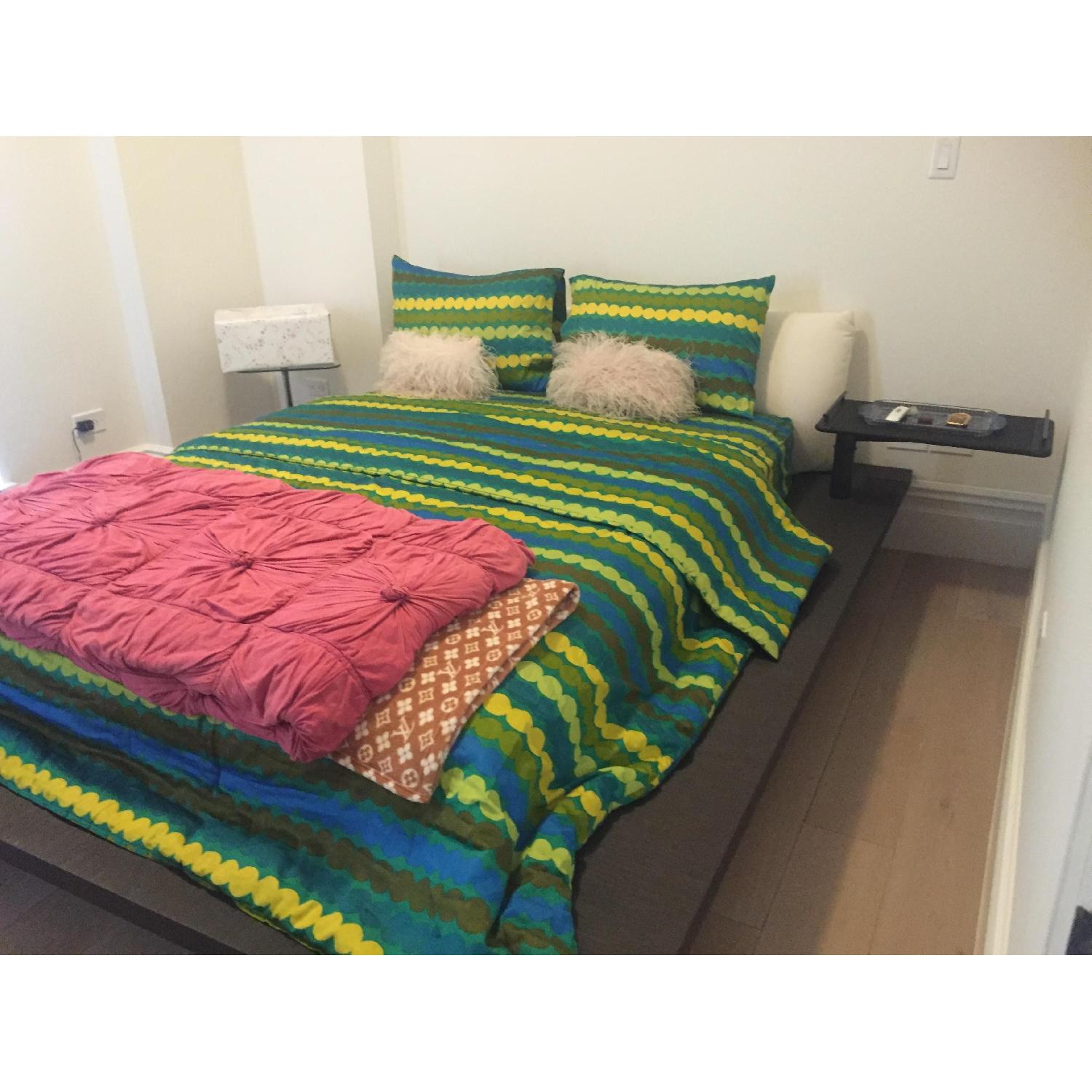 Ligne Roset Peter Maly Queen Size Bed Frame - image-1